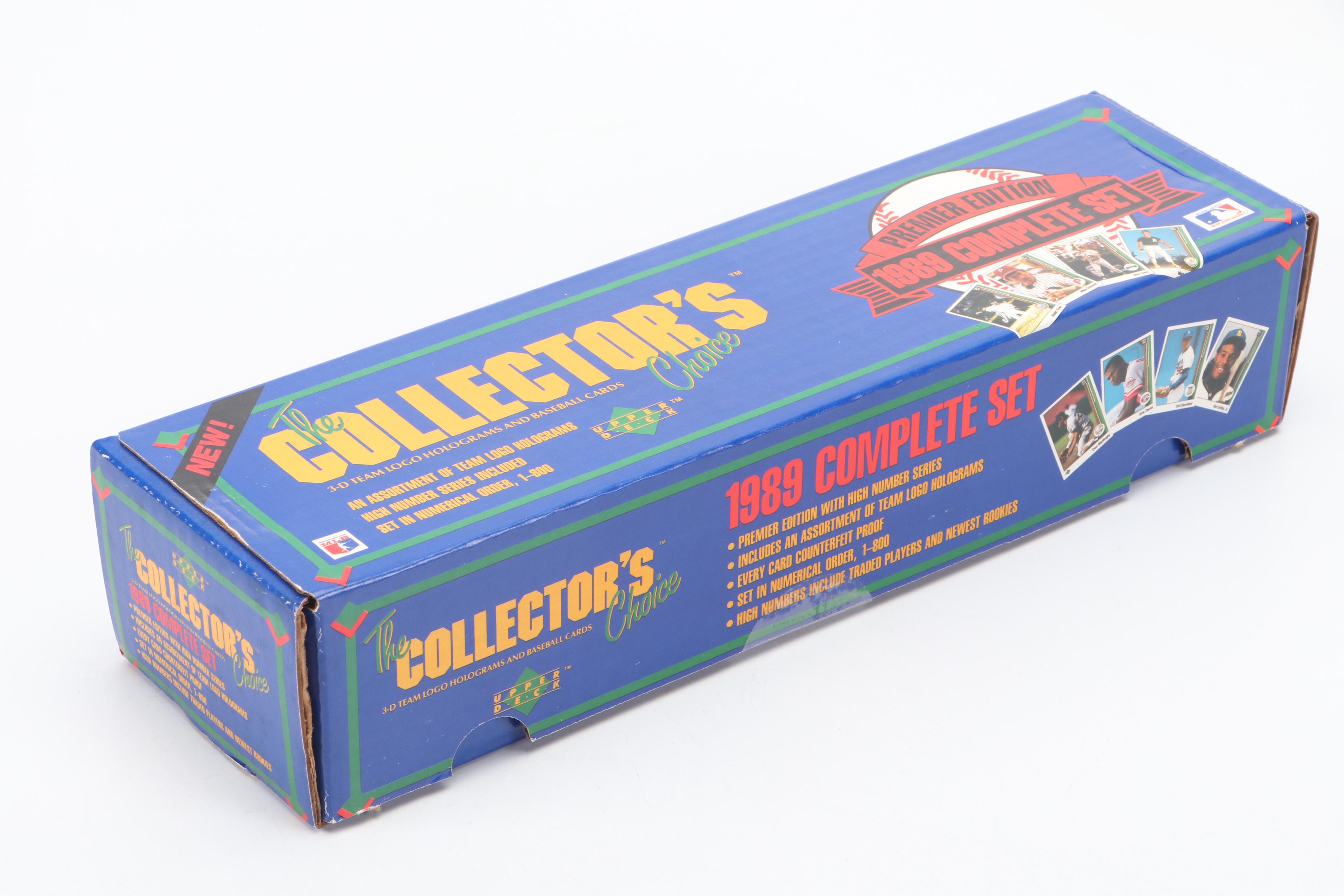 1989 Upper Deck Baseball Card Sets