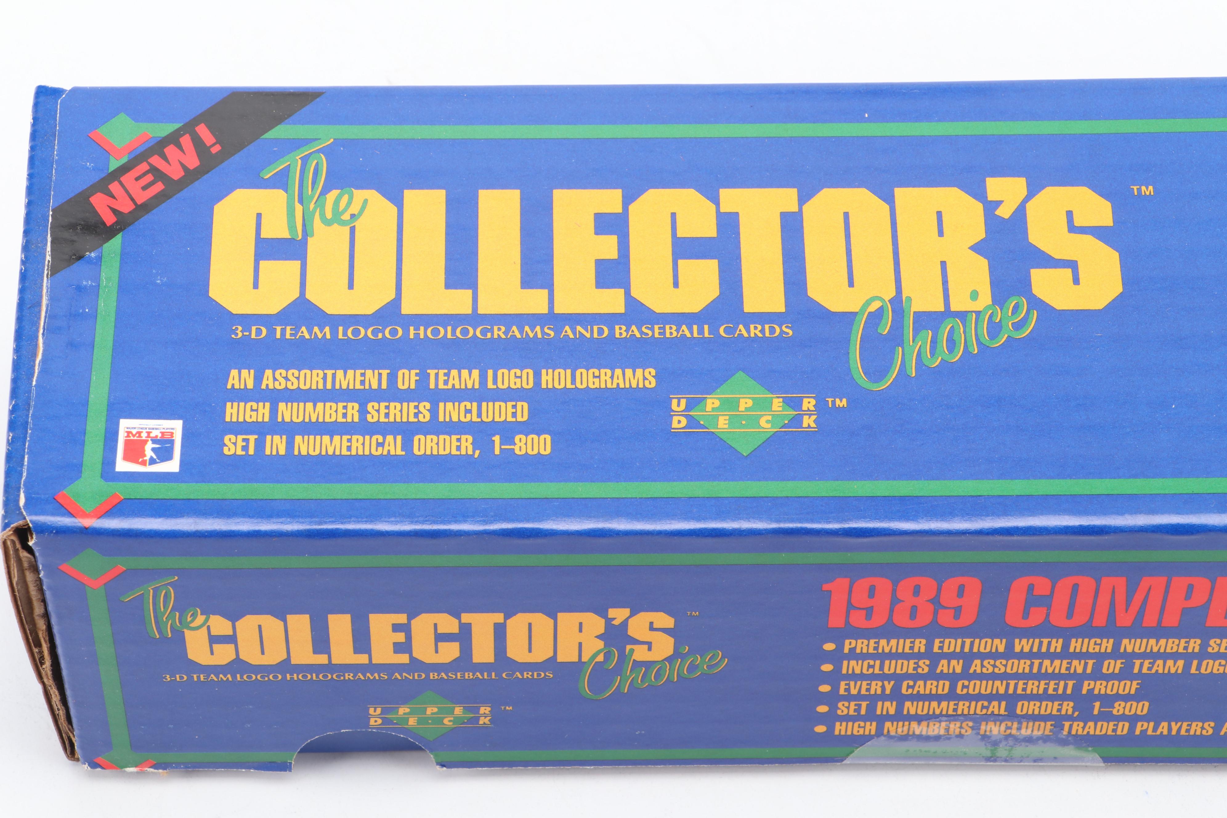 1989 Upper Deck Baseball Card Sets