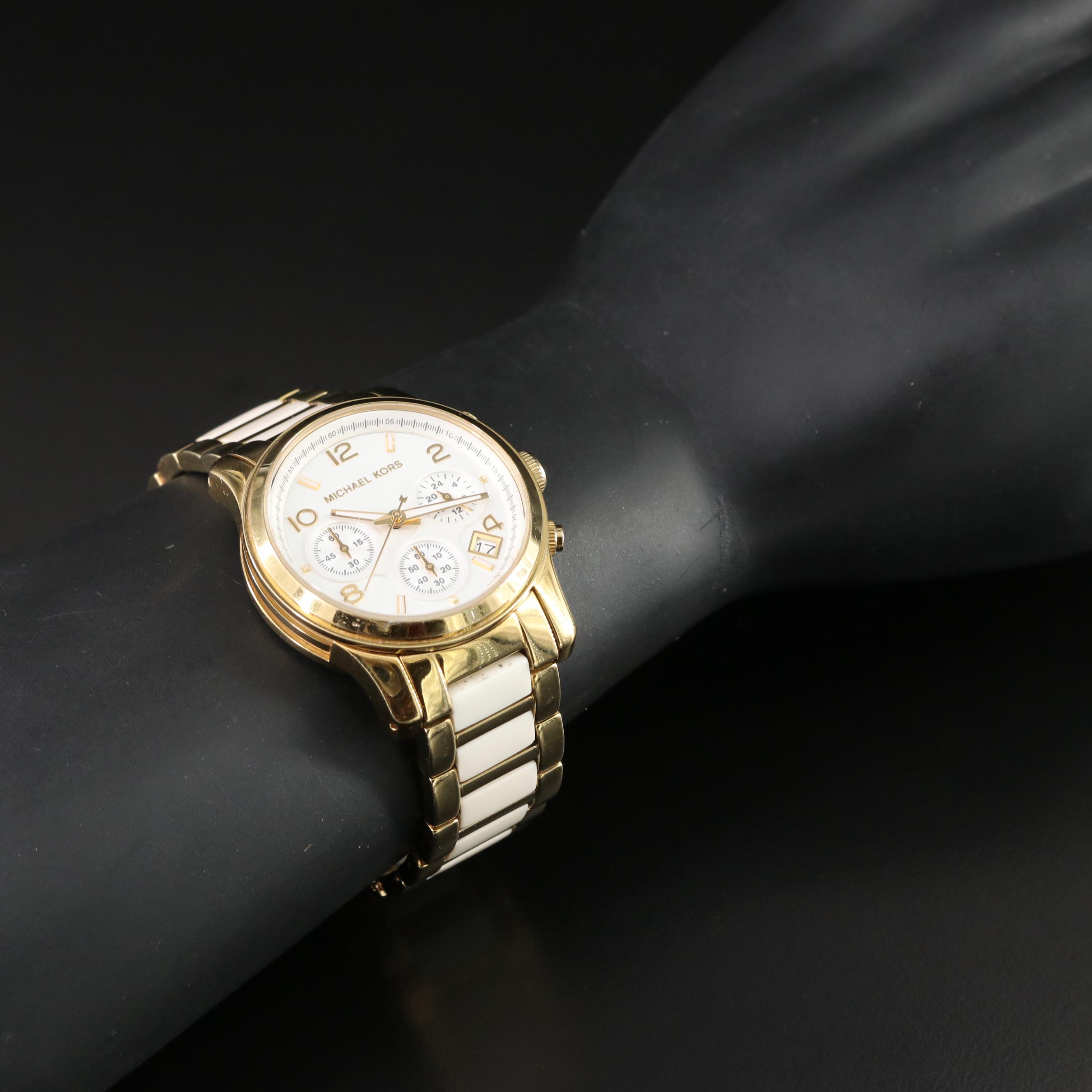 Michael Kors Runway Chronograph Date Watch