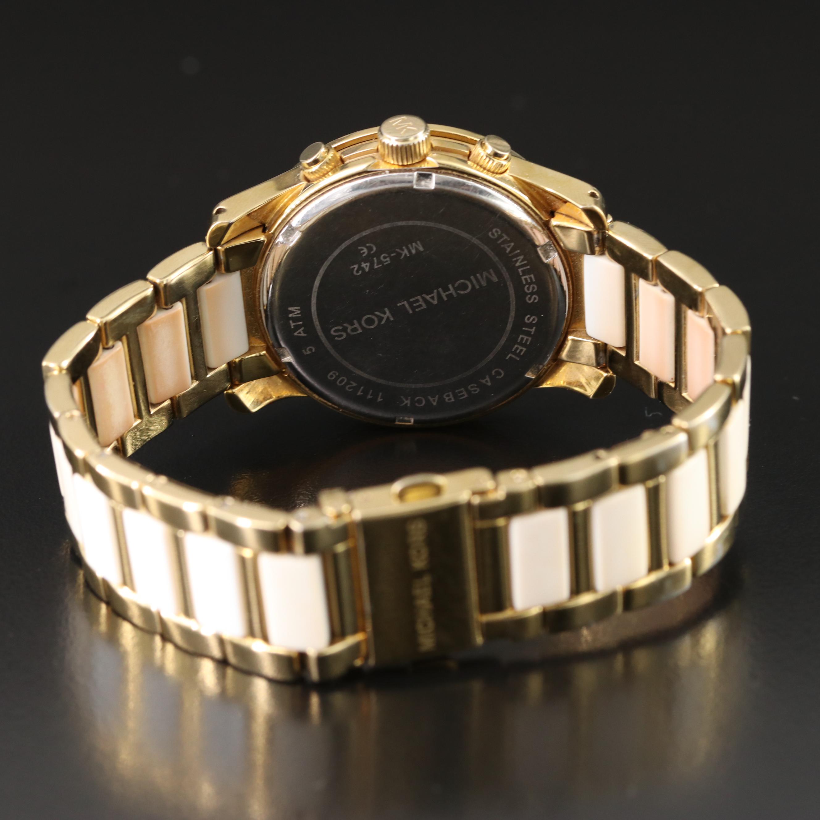 Michael Kors Runway Chronograph Date Watch