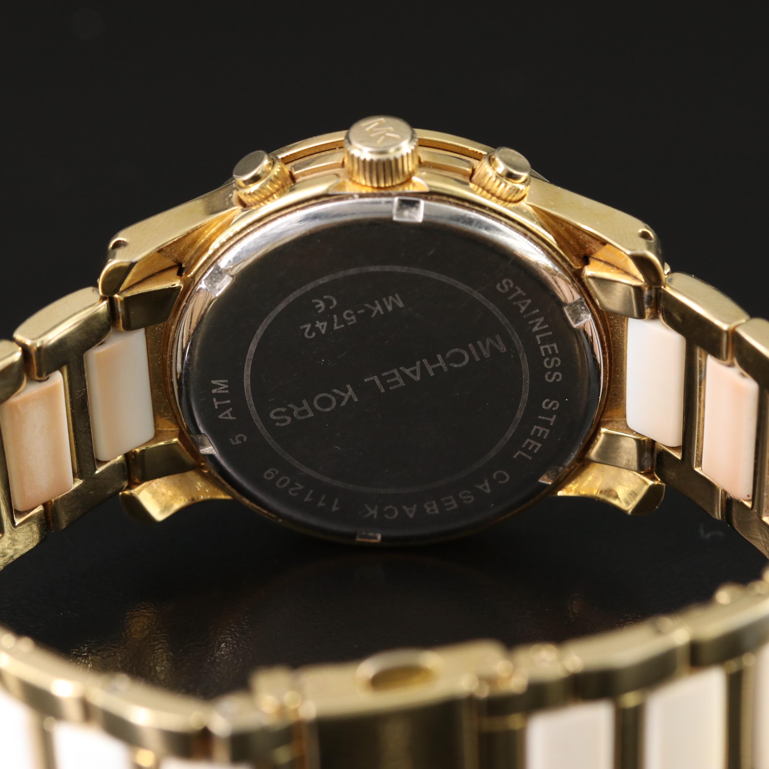 Michael Kors Runway Chronograph Date Watch