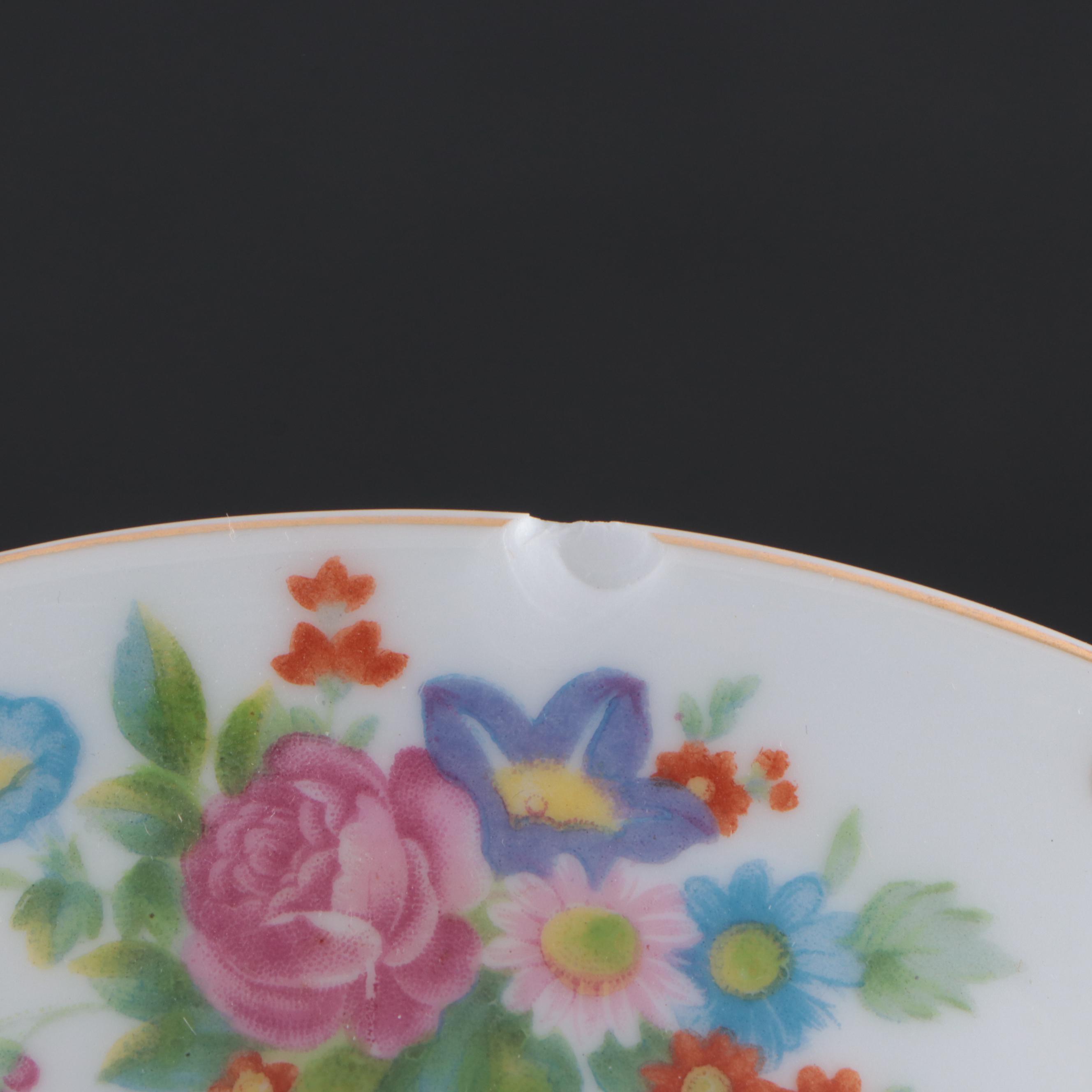 Kongo China Romance Hand-Painted Porcelain Dinnerware and Serveware