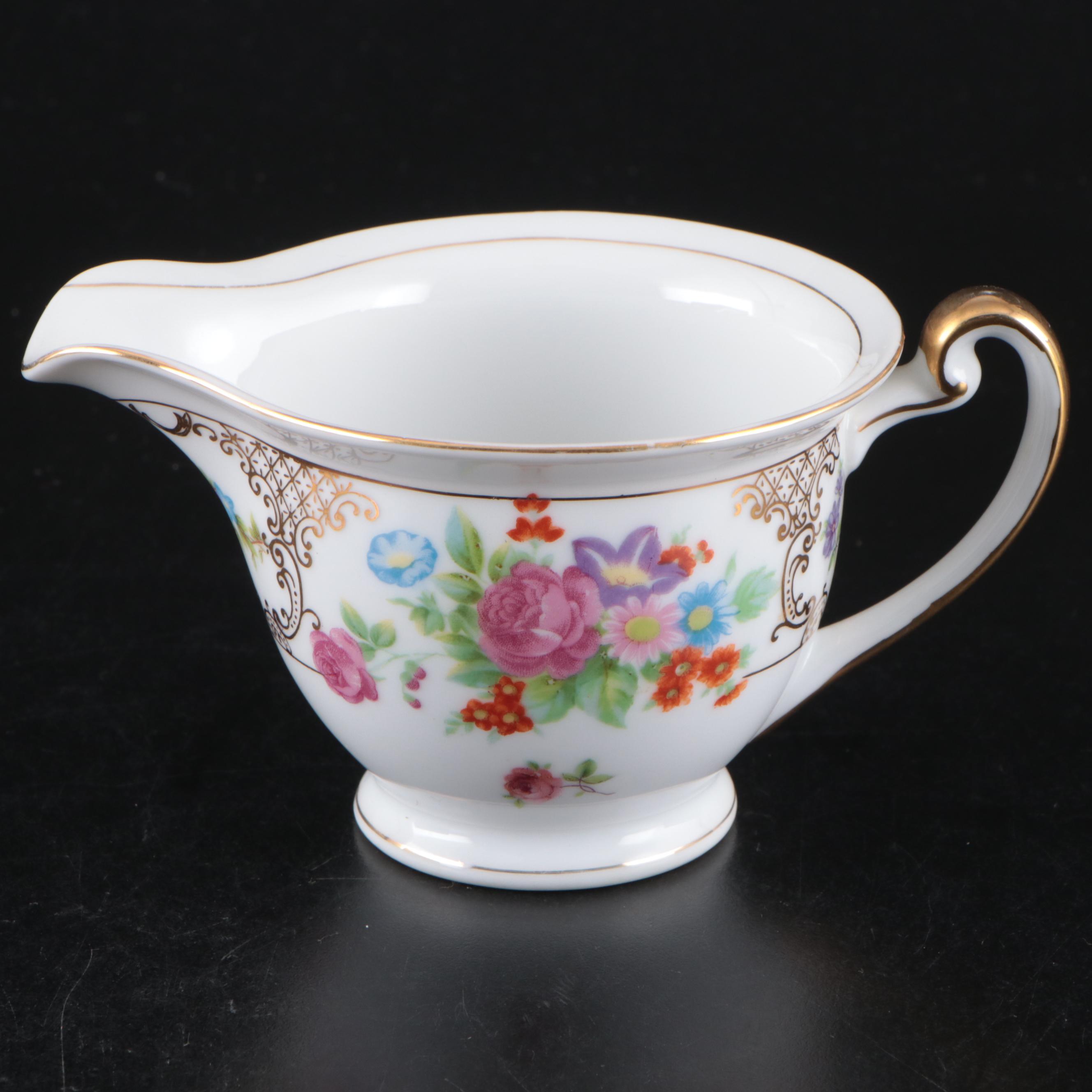 Kongo China Romance Hand-Painted Porcelain Dinnerware and Serveware