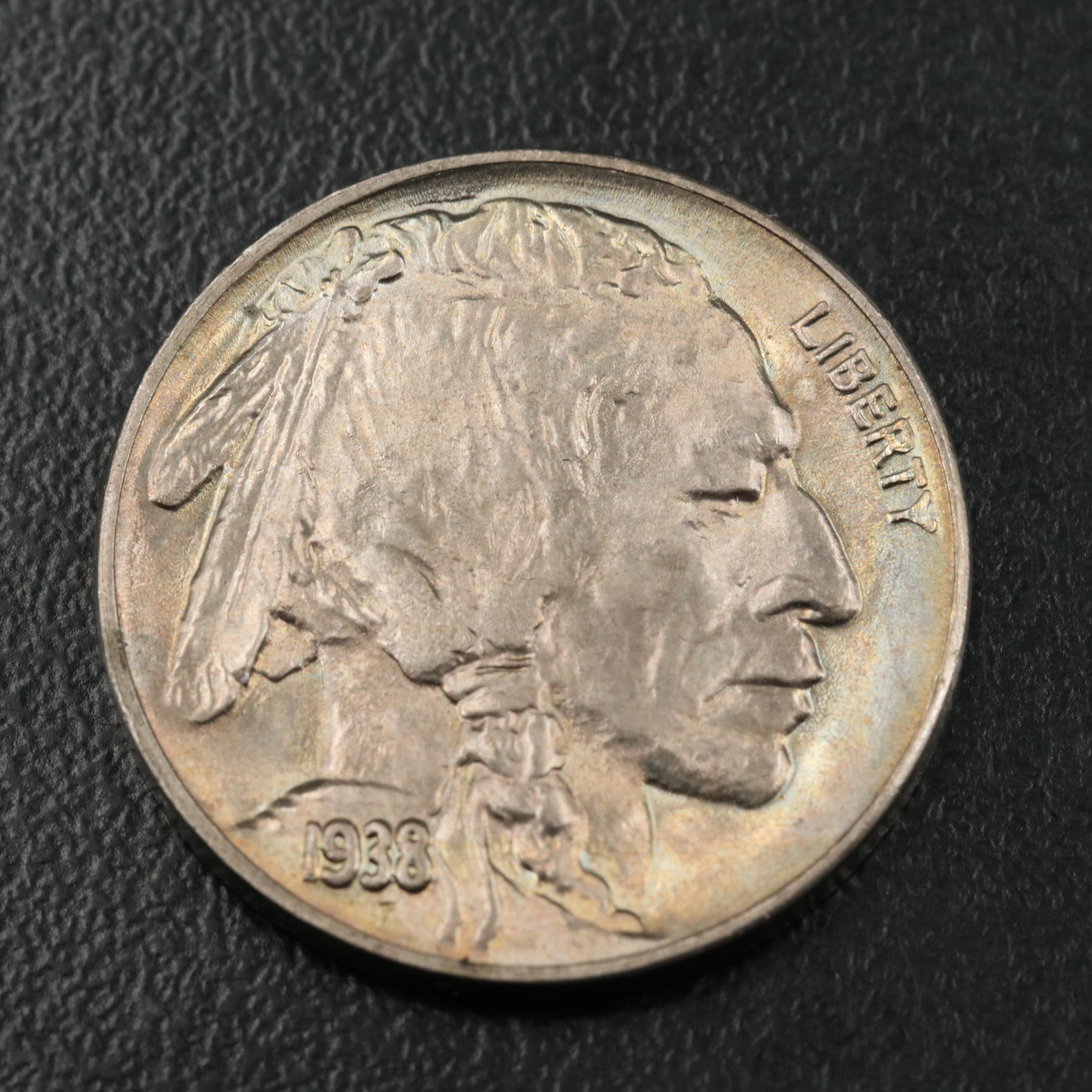 1938-D Buffalo Nickel