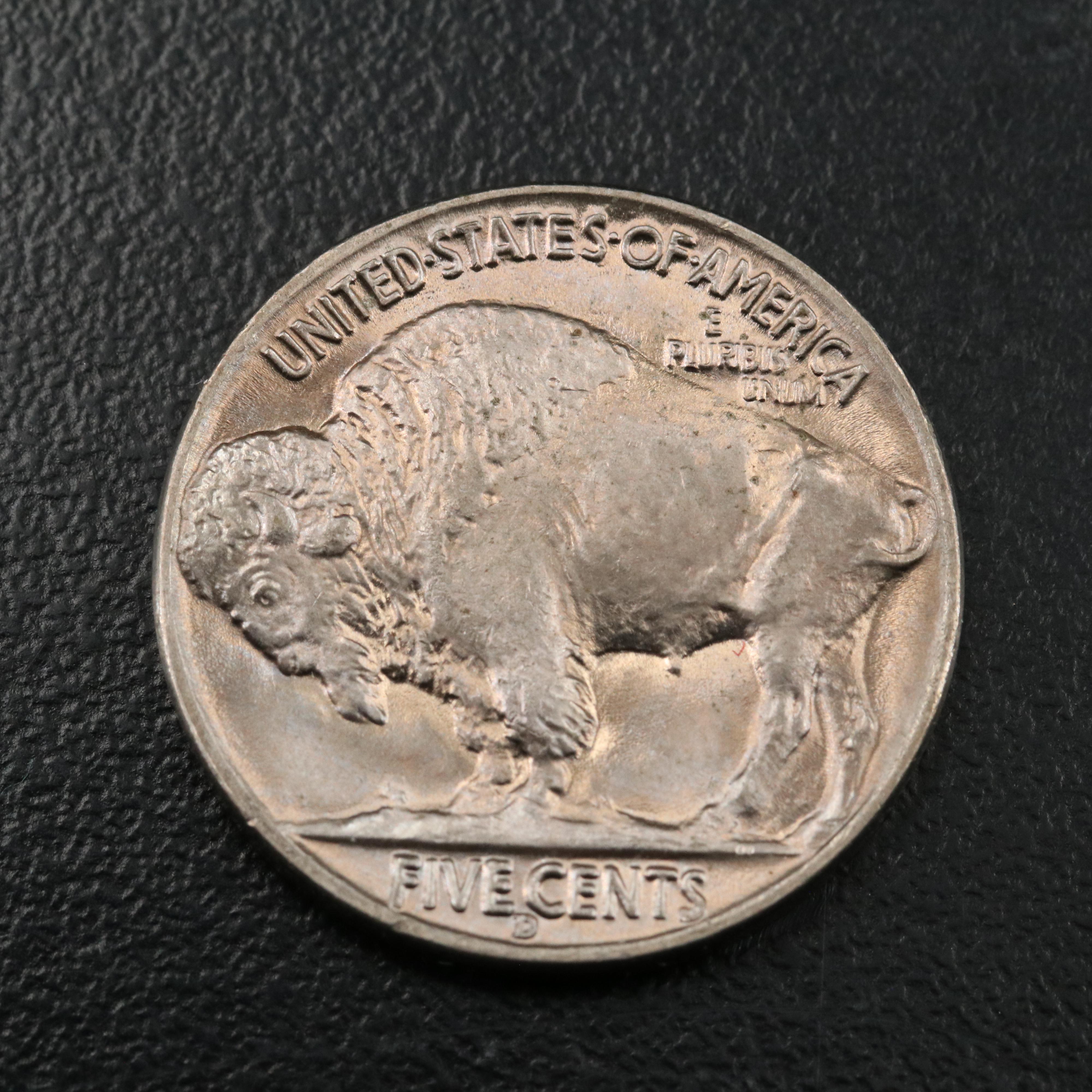 1938-D Buffalo Nickel