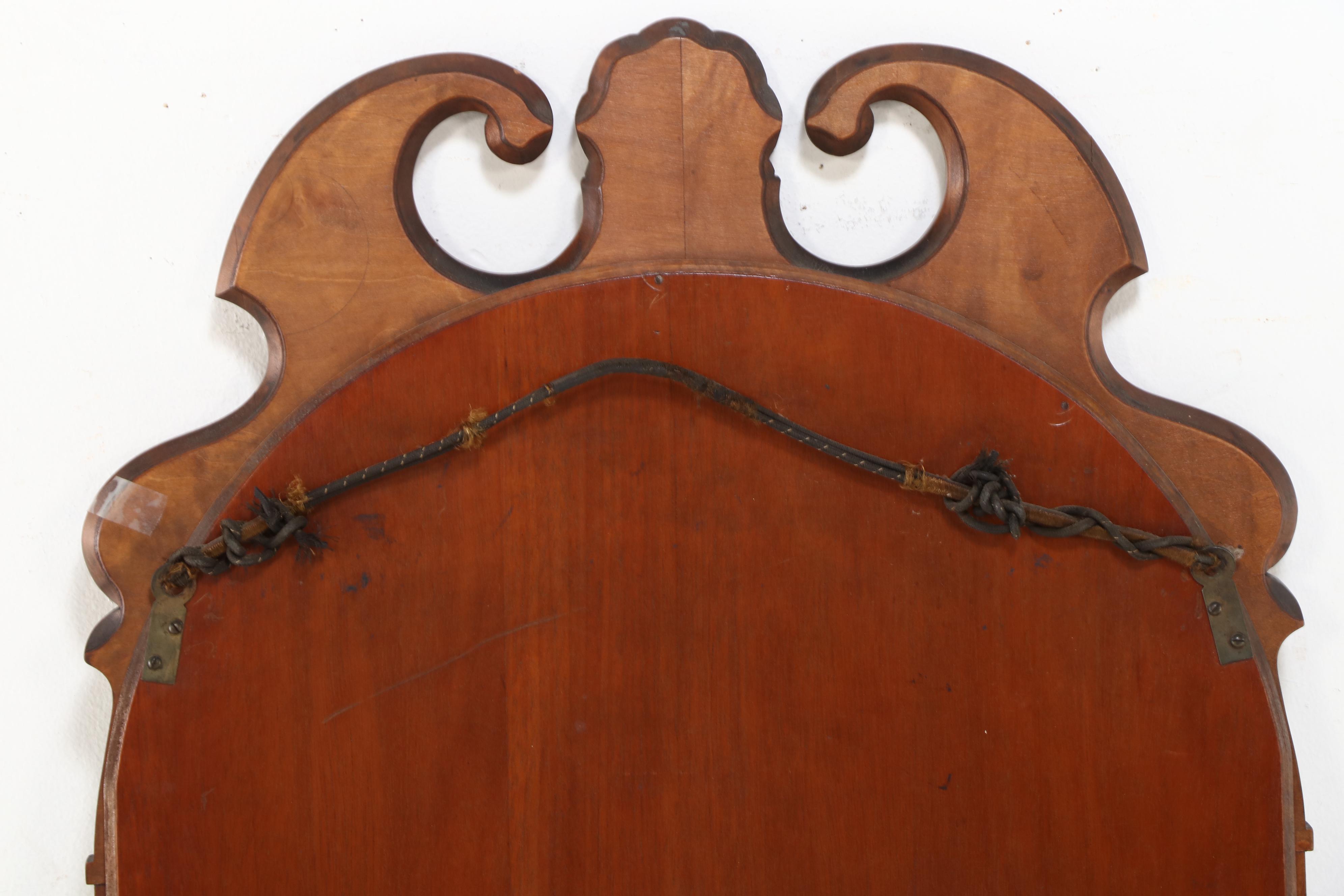 Federal Style Maple Mirror, Early 20th Century