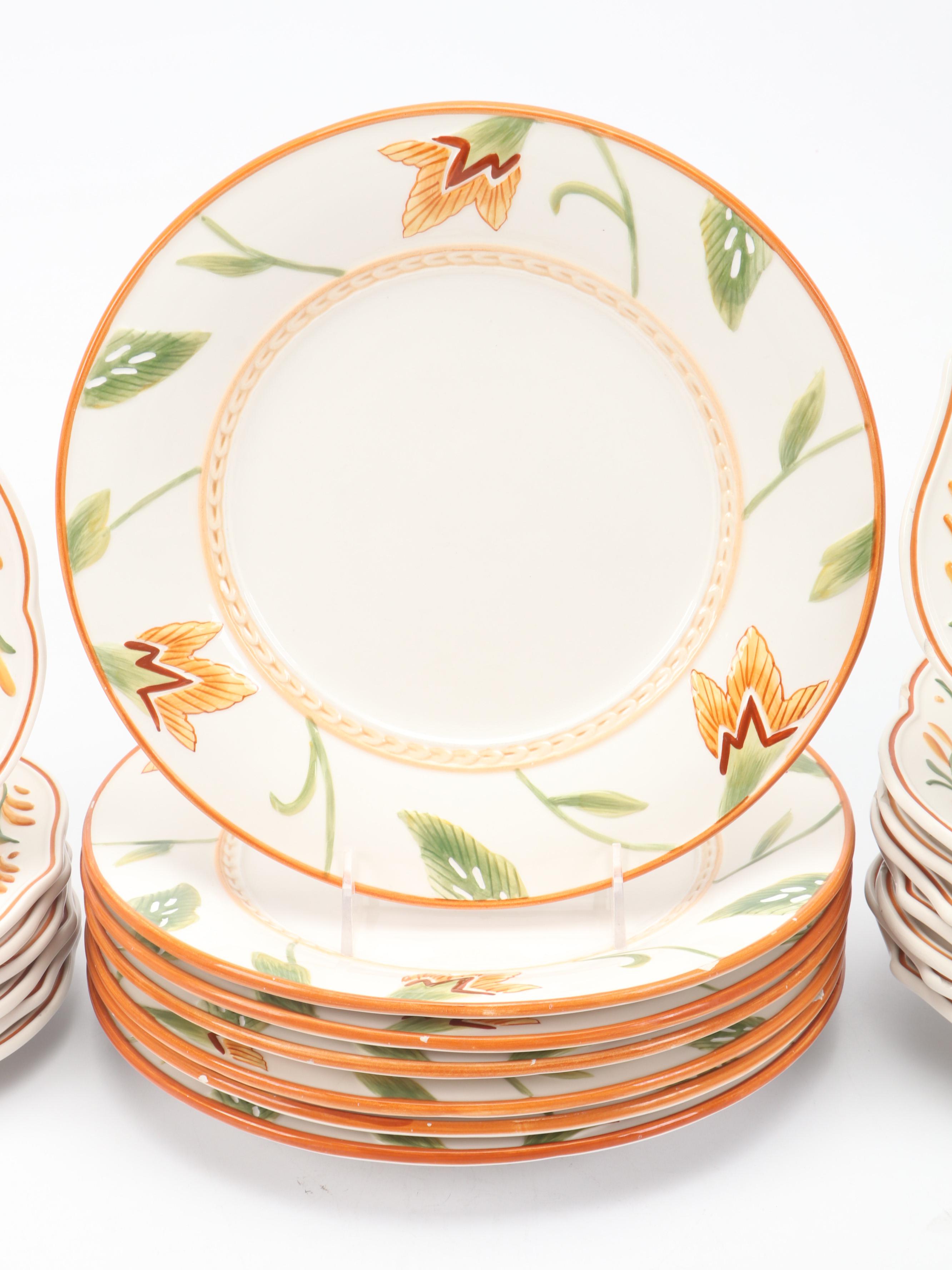 Fitz & Floyd "Grand Haven" Ceramic Dinnerware, 2008