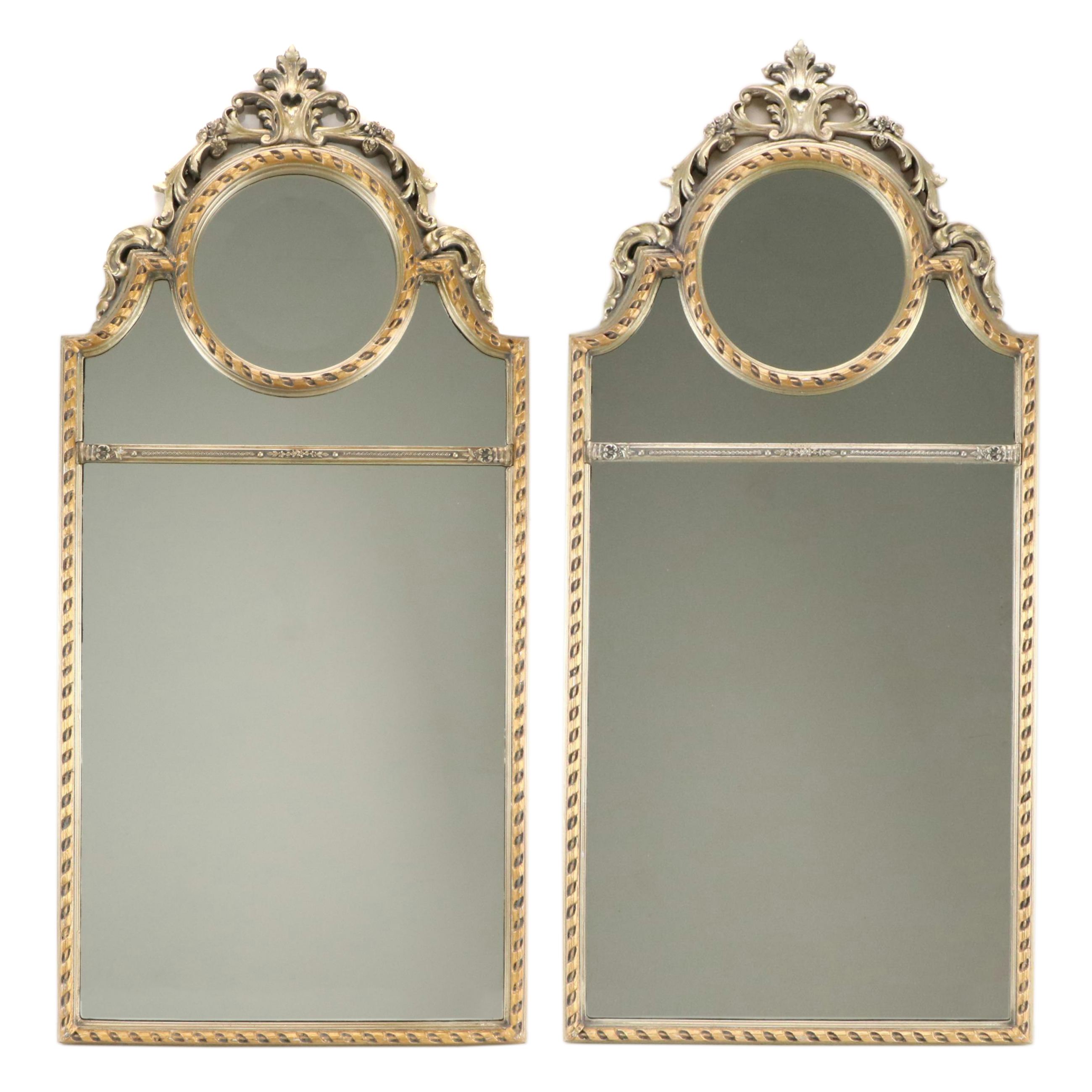 John Richard George III Style Giltwood Wall Mirror