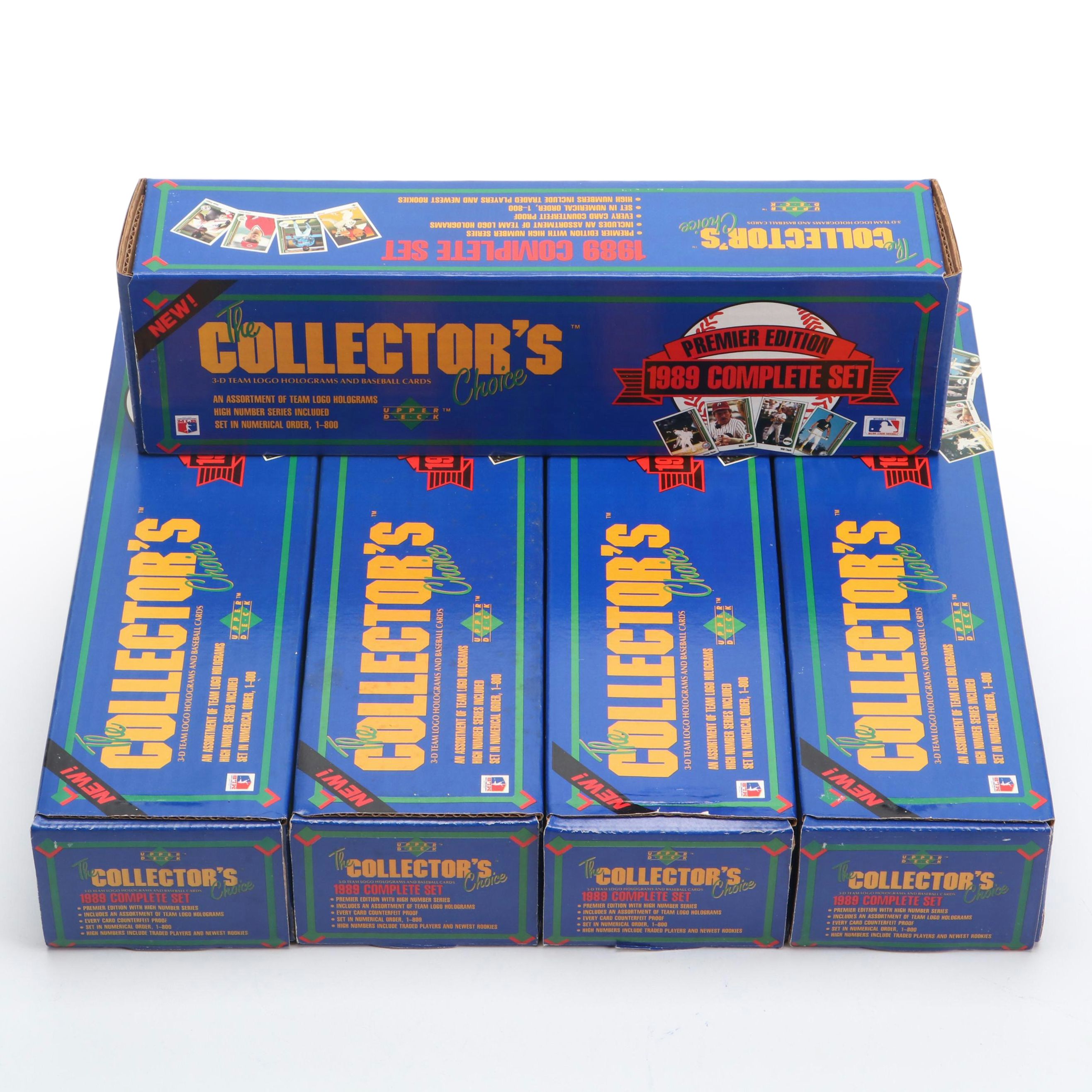 1989 Upper Deck Baseball Card Sets