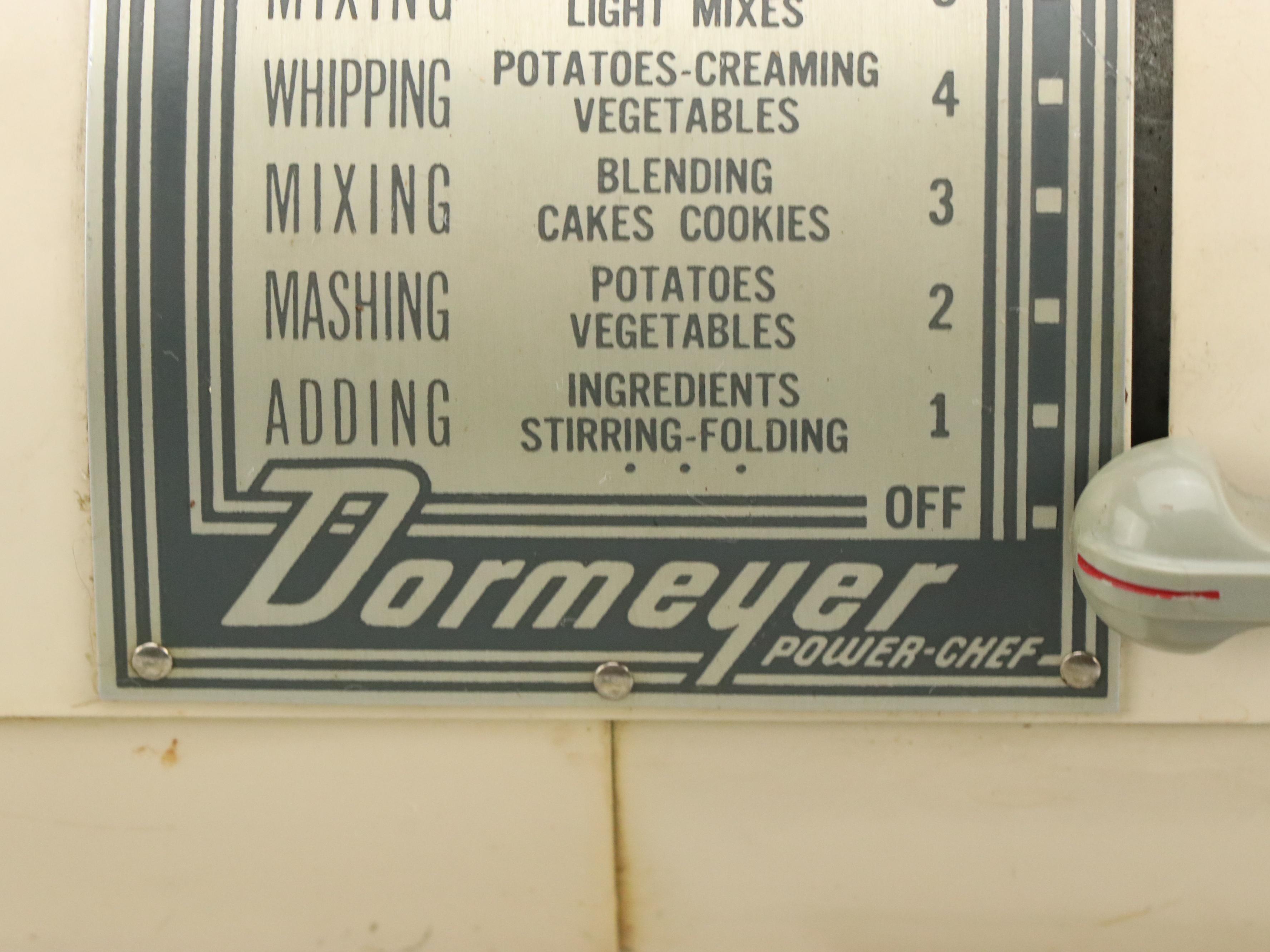 Dormeyer Power Chef Stand Mixer with Vintage Kitchen Gadgets and More