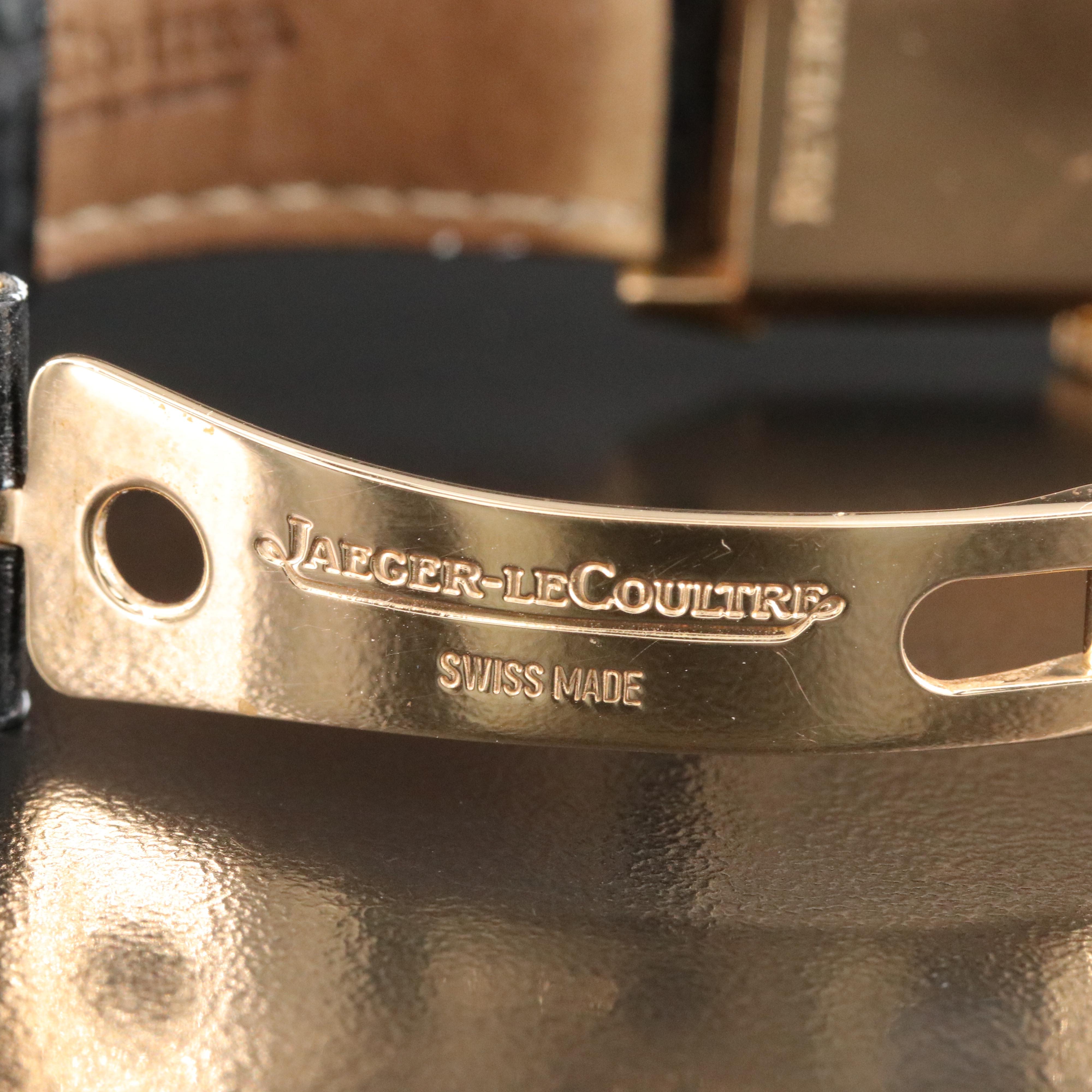 Jaeger LeCoultre Reverso Art Deco 18K Rose Gold ref. 270.240.623B Watch