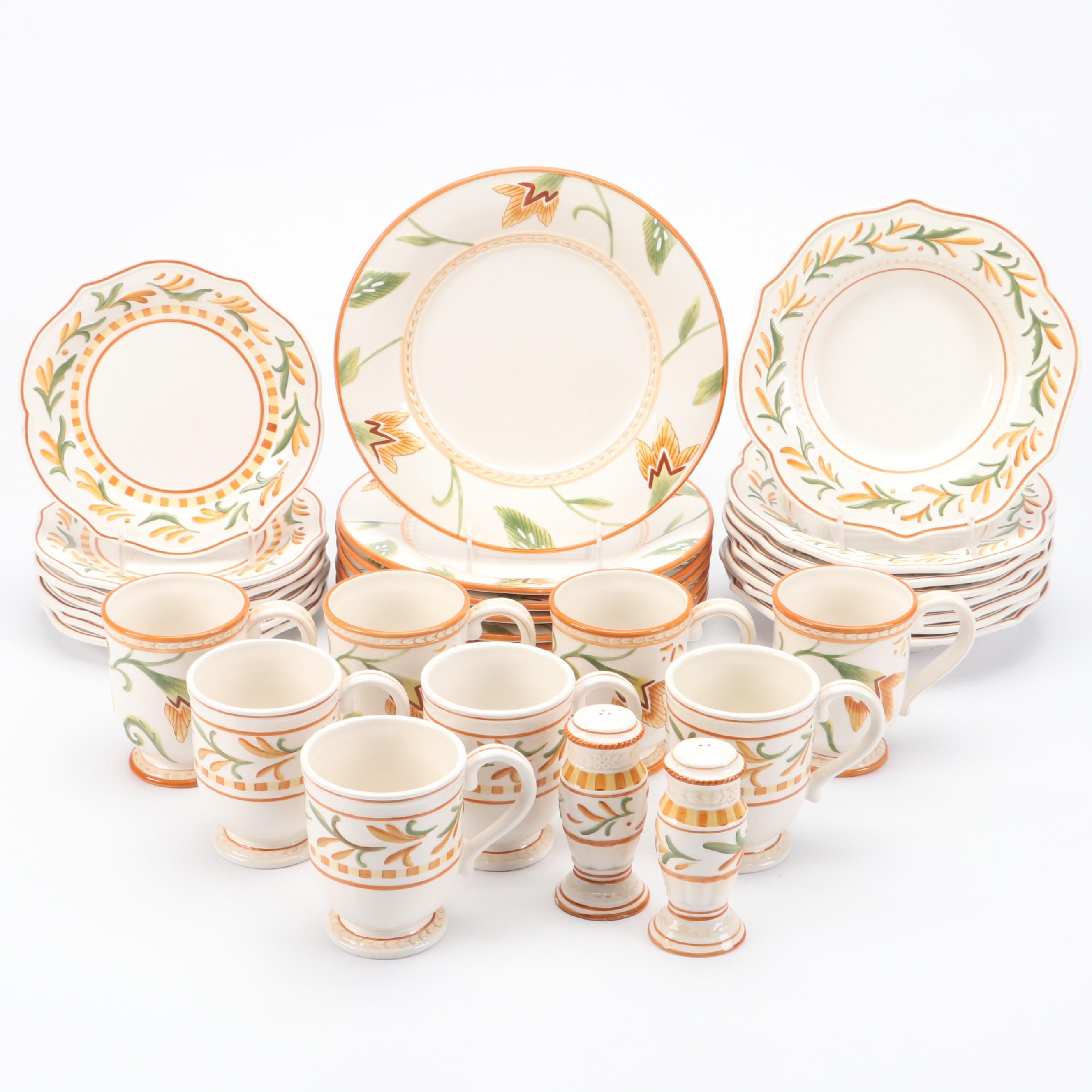 Fitz & Floyd "Grand Haven" Ceramic Dinnerware, 2008