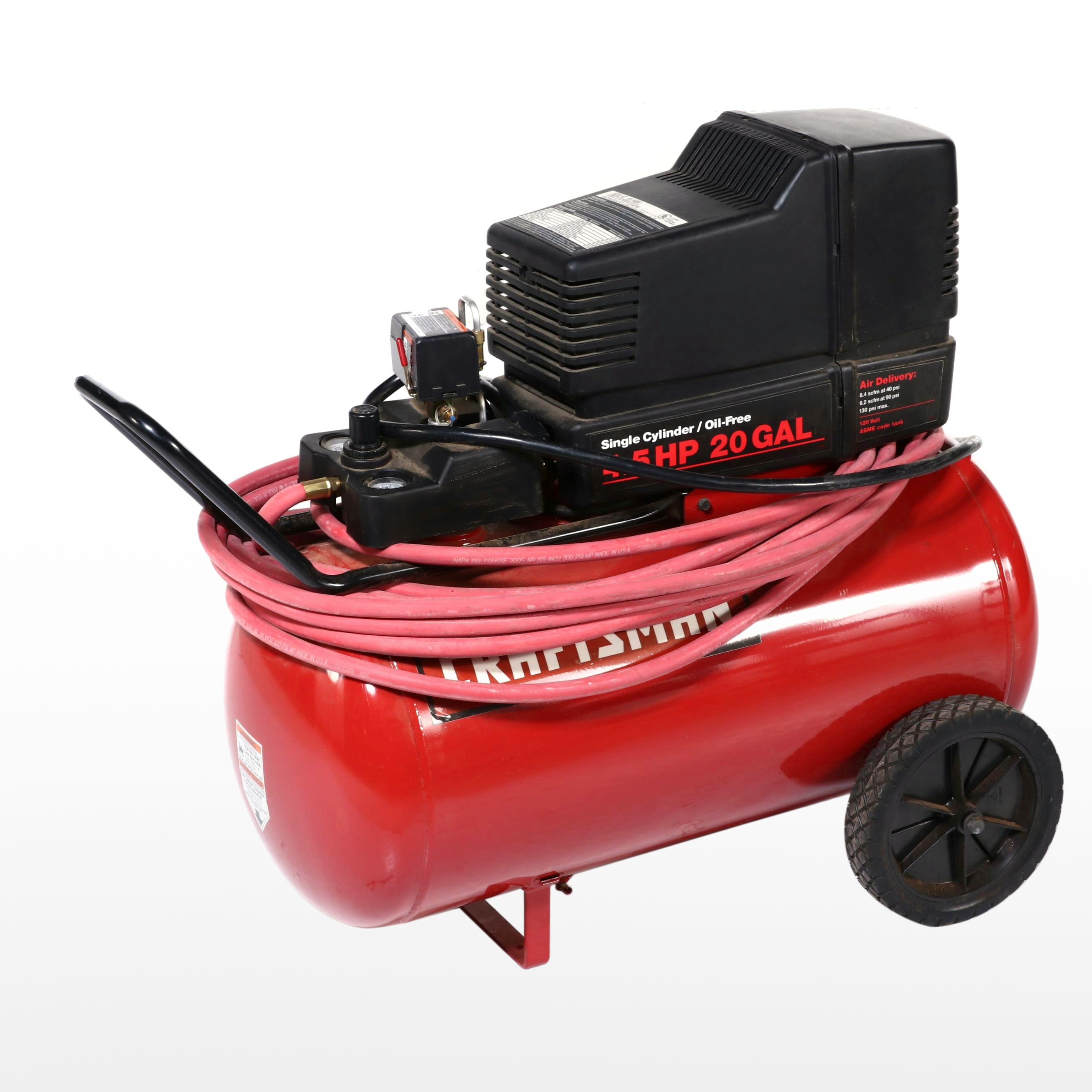 Craftsman 4.5 HP 20 Gallon Air Compressor