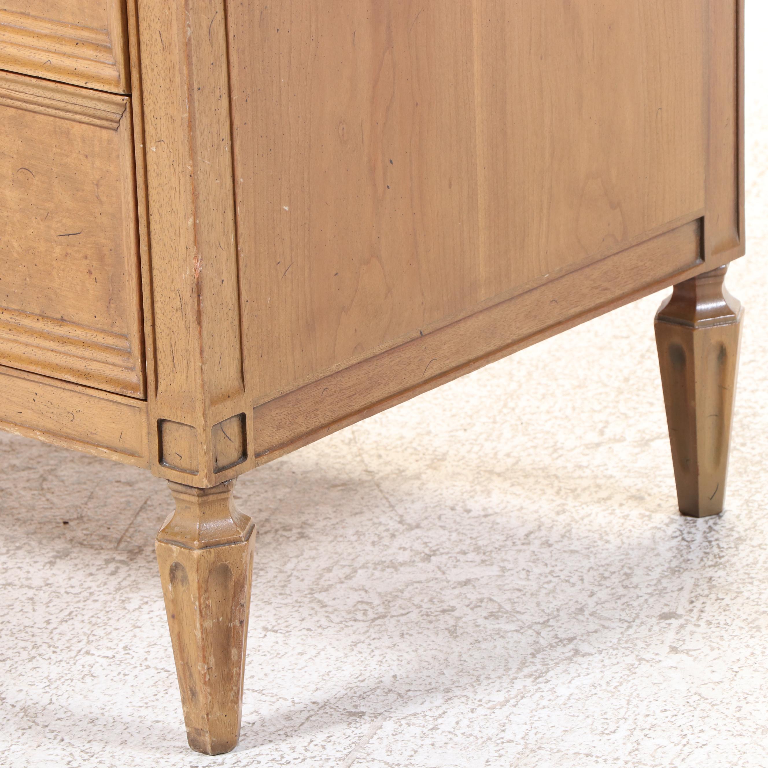 Romweber "Caravan" Cherry, Walnut, Burlwood, & Polished Stone Clothes Press