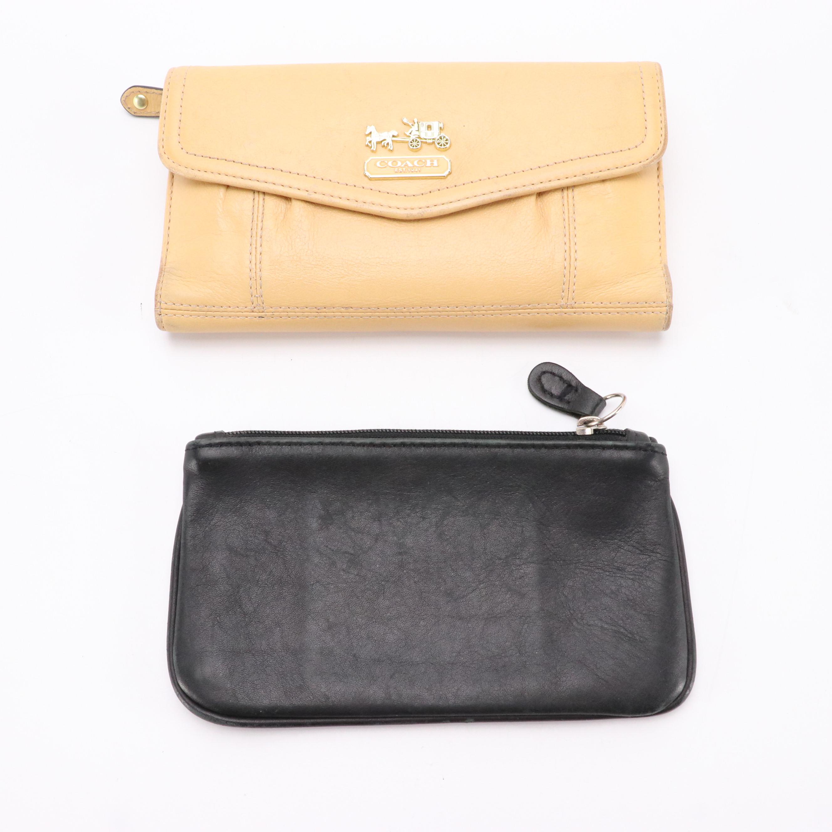 Coach 7757 Tote and 6990 Pouch in Glove-Tanned Cowhide, 1990s, and More