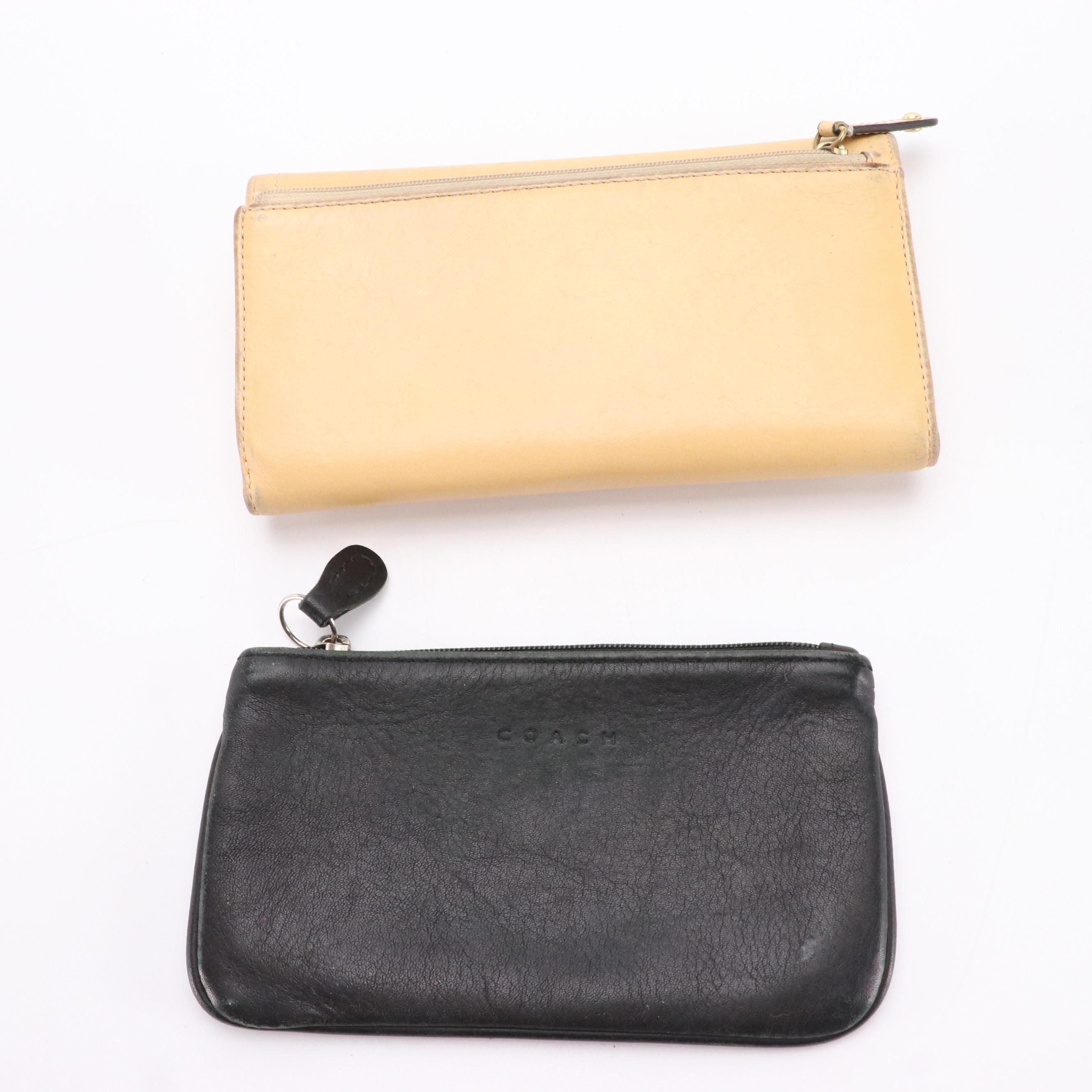 Coach 7757 Tote and 6990 Pouch in Glove-Tanned Cowhide, 1990s, and More