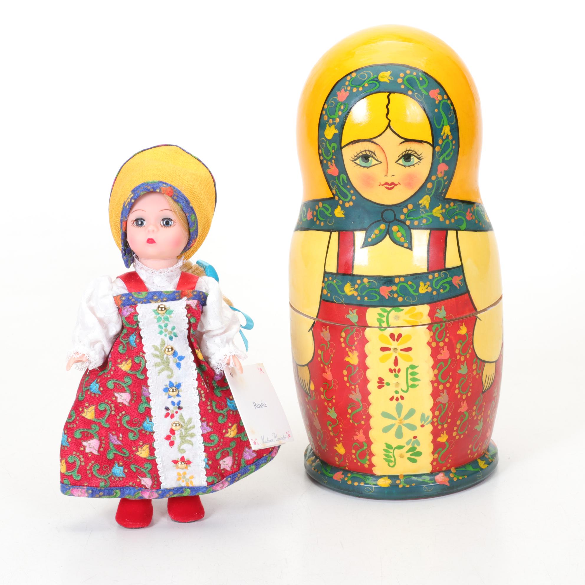 Madame Alexander "Russian" & Matryoshka Dolls