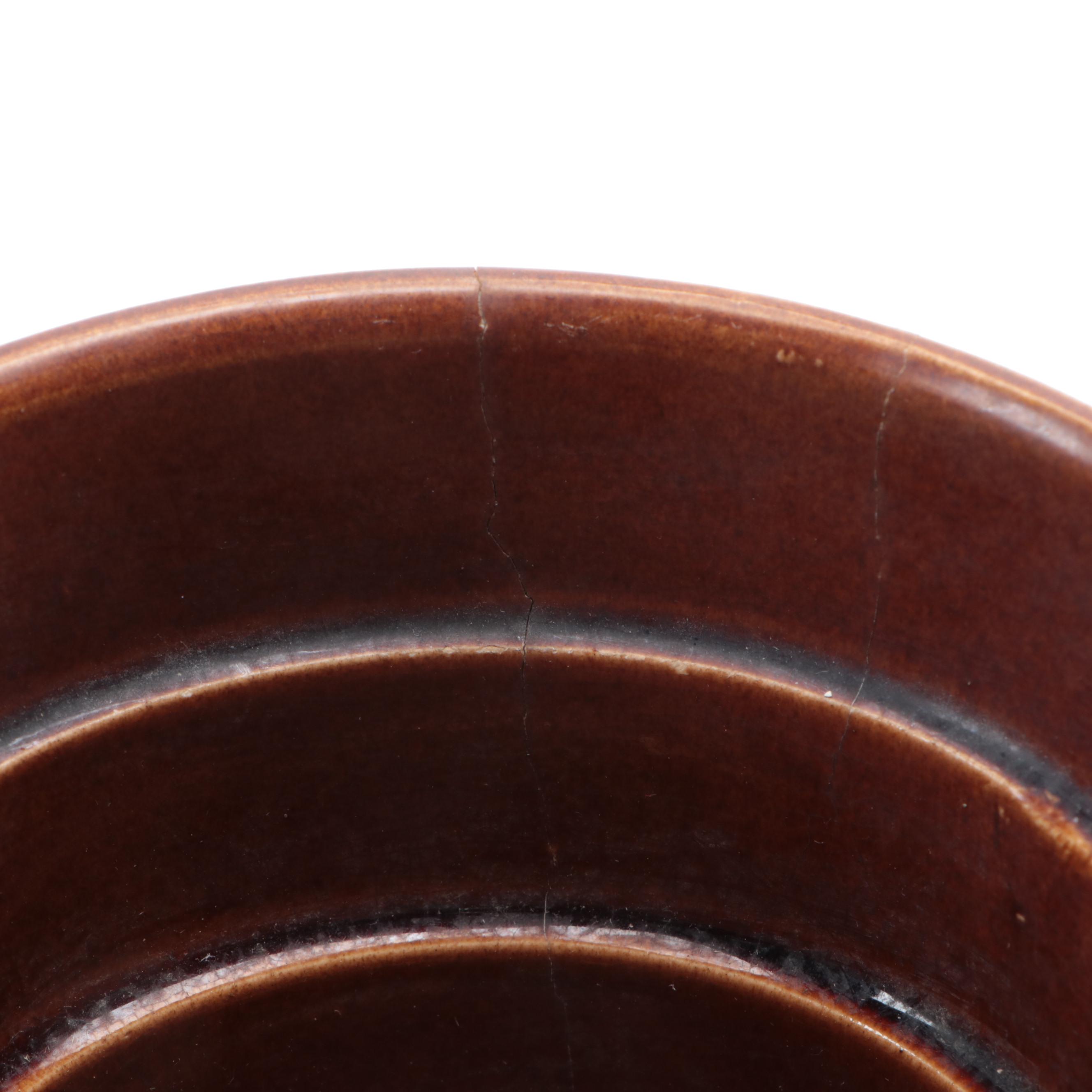 McCoy Pottery Double Handled Strap Vase and Basketweave Planter