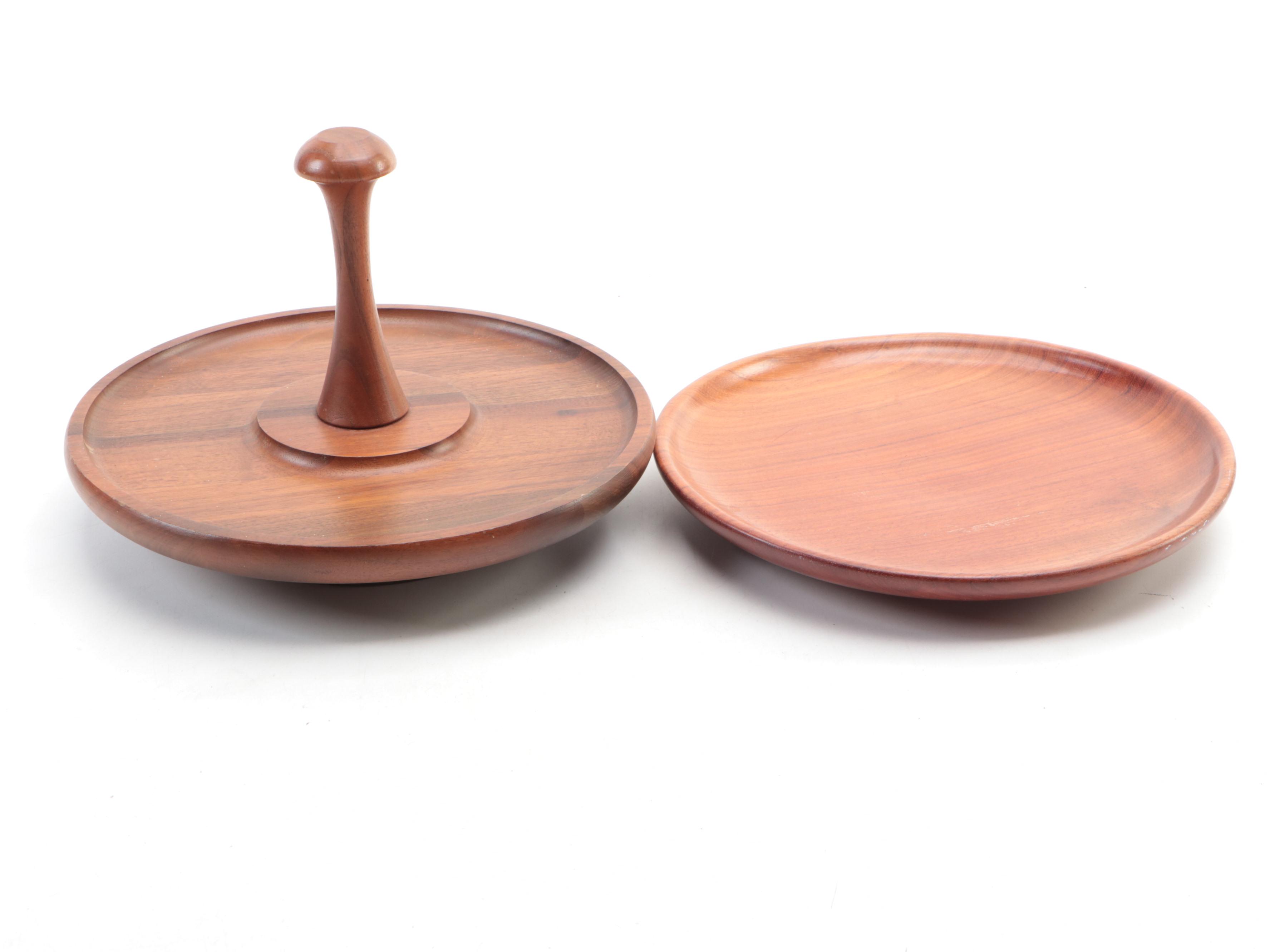 Digsmed and Other Danish Modern Wooden Tableware and Accessories