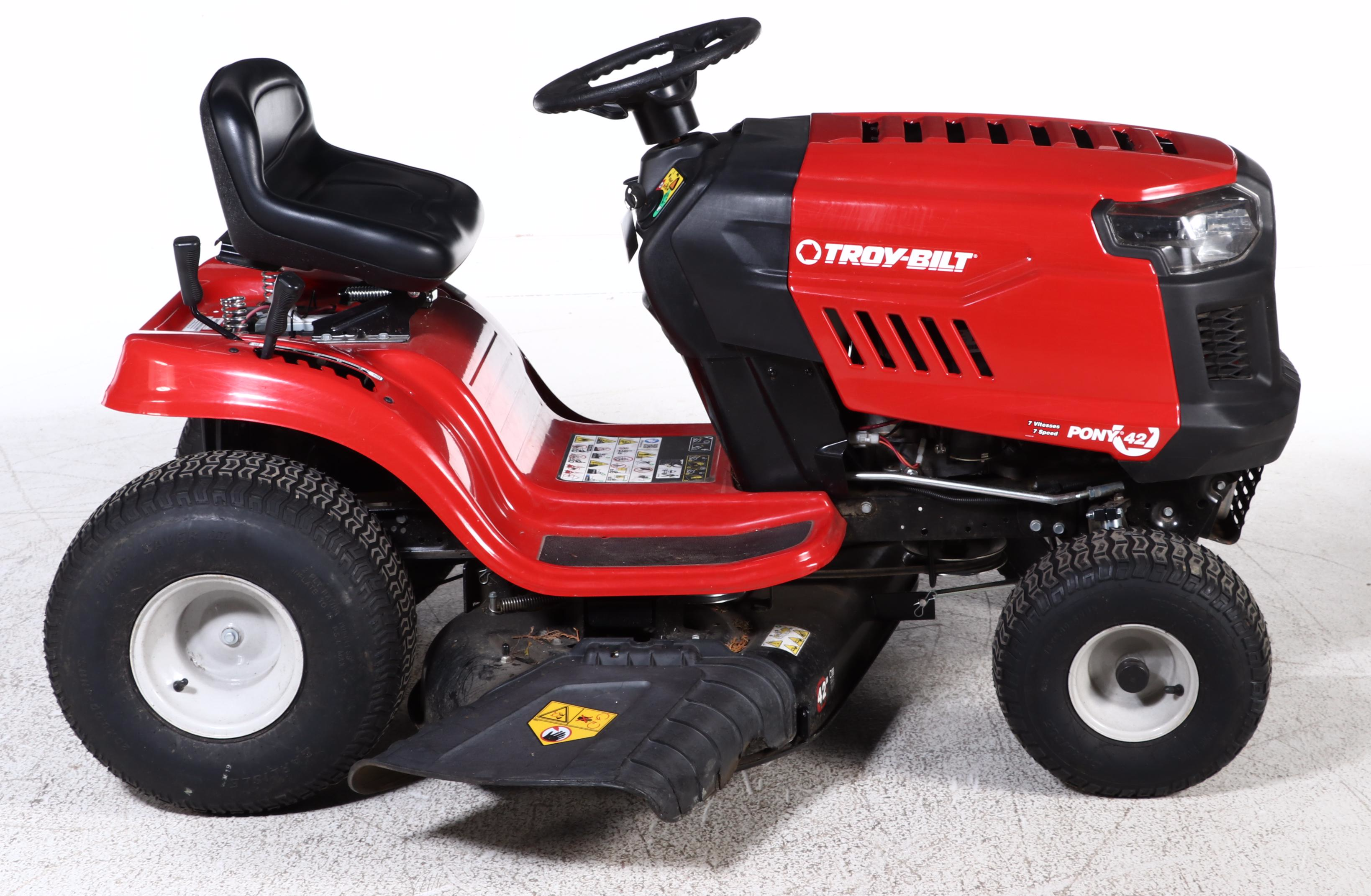 Troy-Bilt Pony 42 Riding Lawn Mower