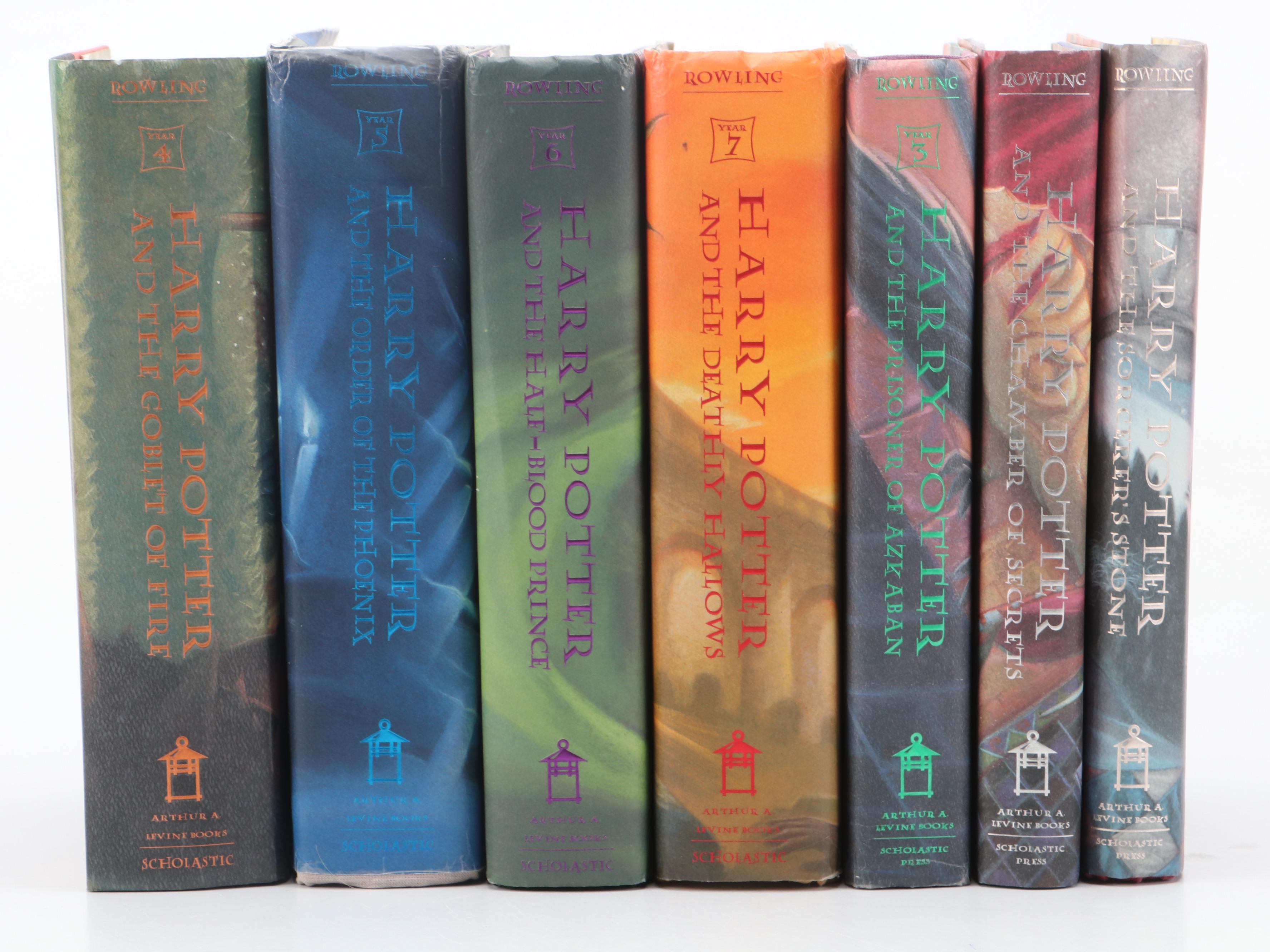 First American Edition "Harry Potter" Complete Series by J. K. Rowling
