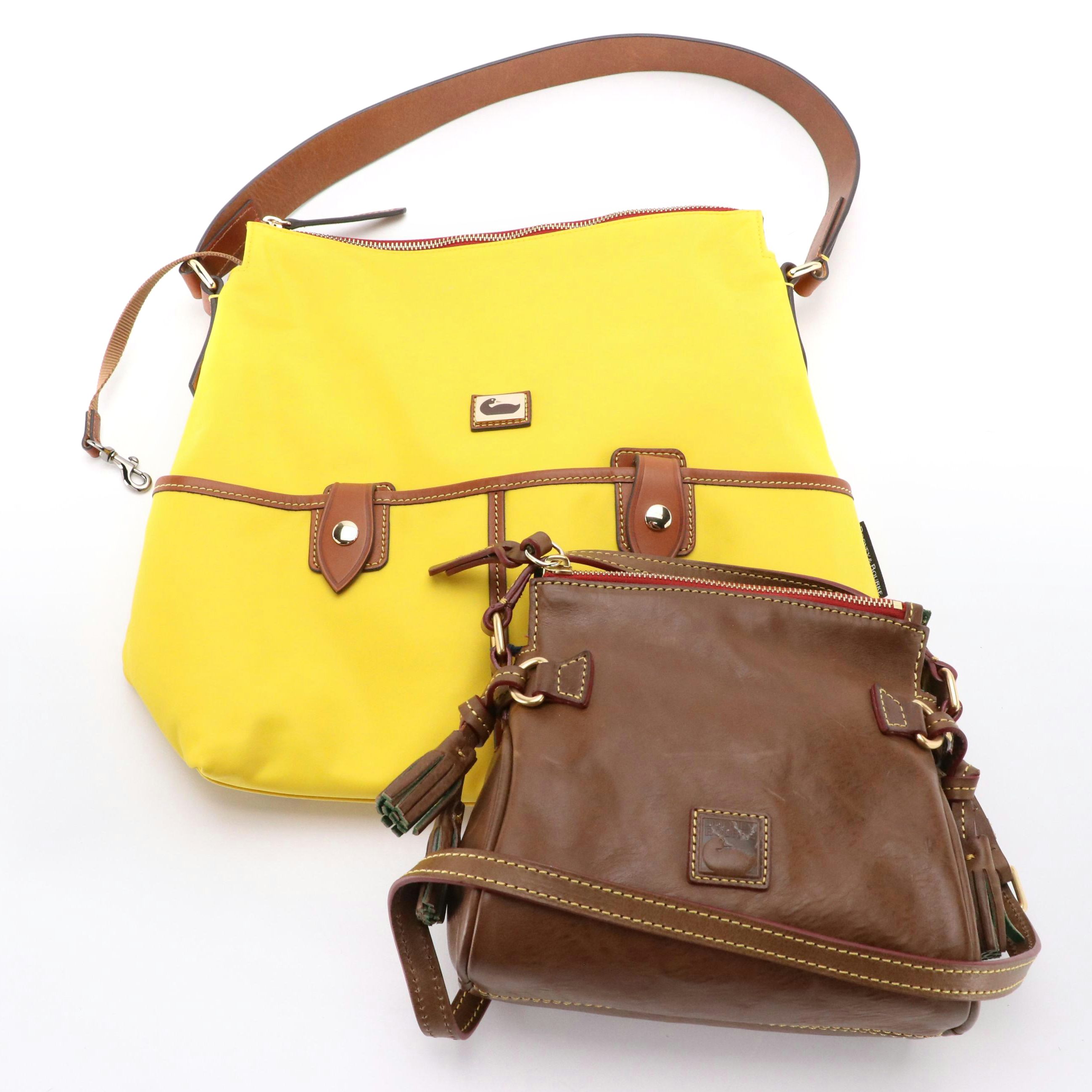 Dooney & Bourke Mini Crossbody in Brown Leather(NWT) & Wayfarer Sac Shoulder Bag