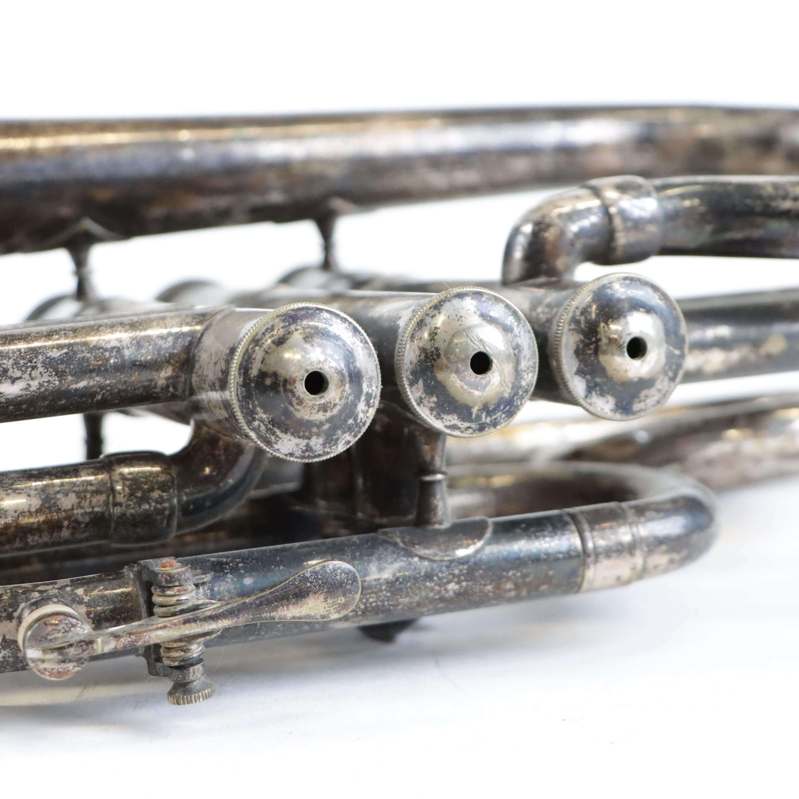 F. Jaubert & Cie. Eb Cornet (Paris, France) by Lyon & Healy, 19th Century