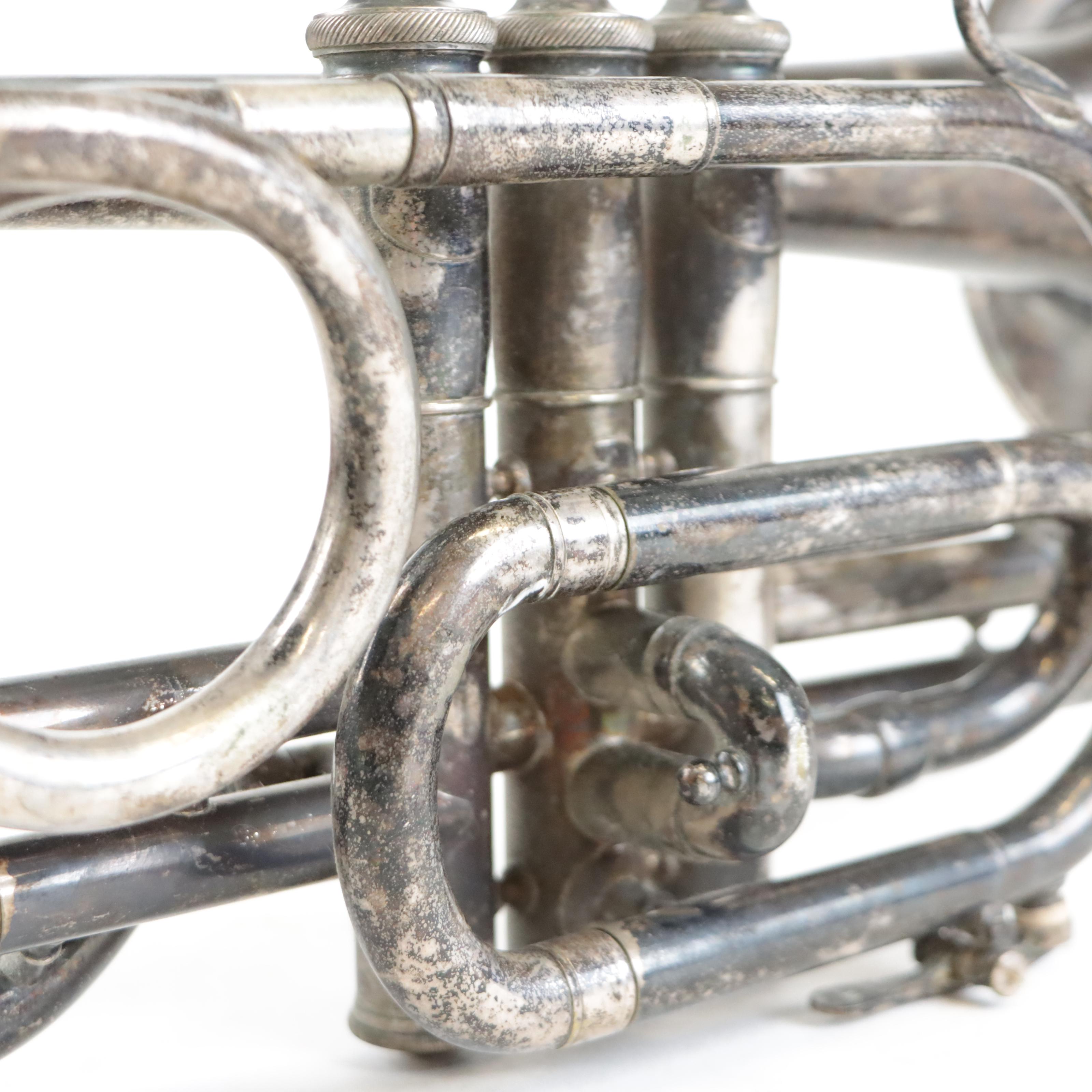 F. Jaubert & Cie. Eb Cornet (Paris, France) by Lyon & Healy, 19th Century