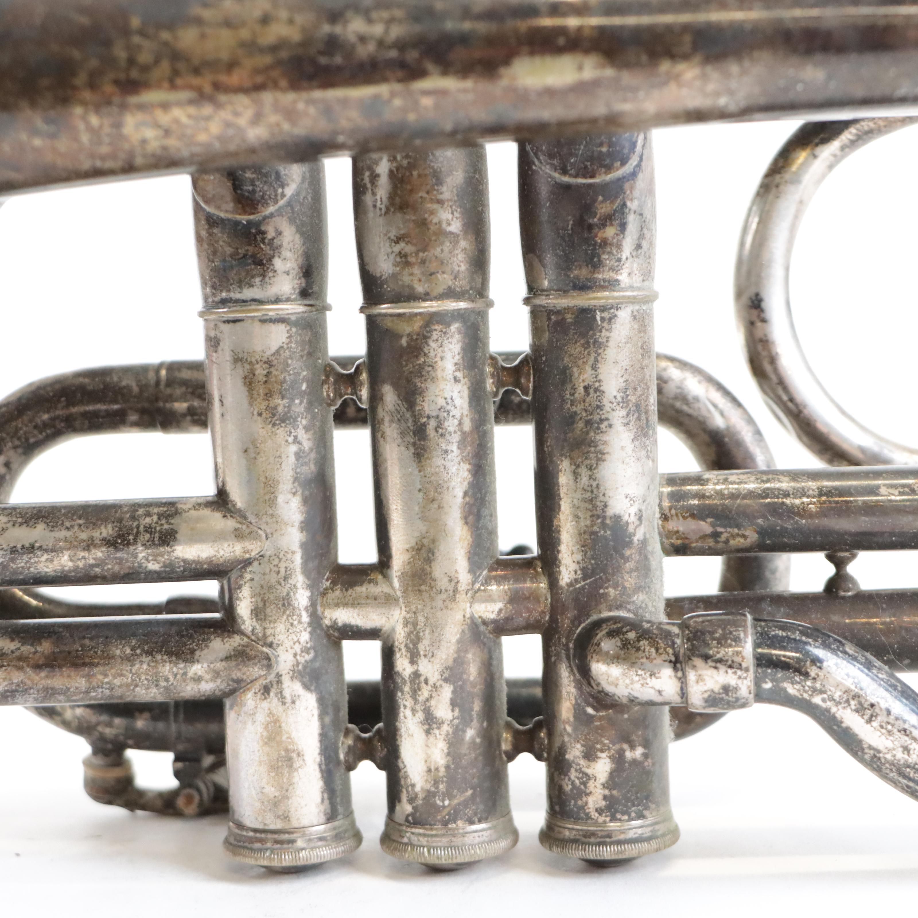 F. Jaubert & Cie. Eb Cornet (Paris, France) by Lyon & Healy, 19th Century