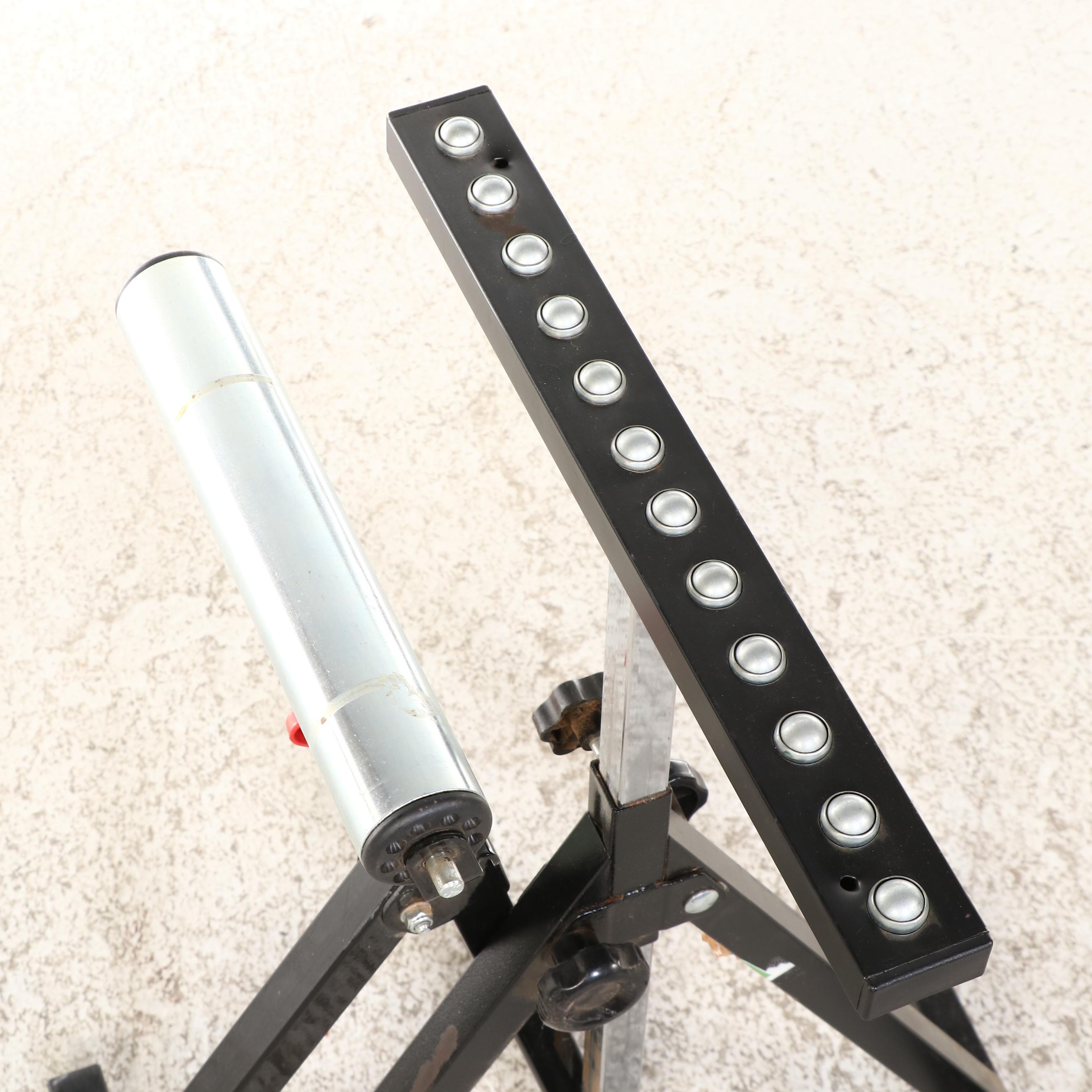 Wolfcraft and Other Adjustable Metal Roller Stands