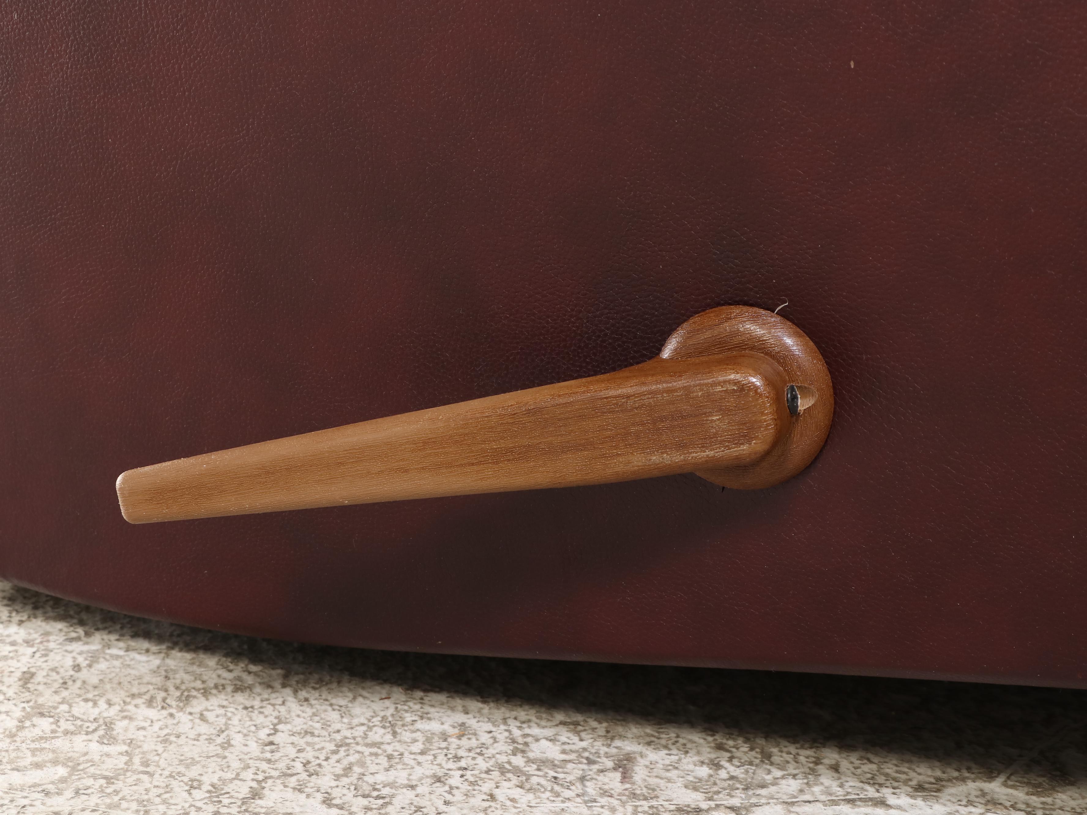 Best Chairs Overstuffed Faux Leather Recliner