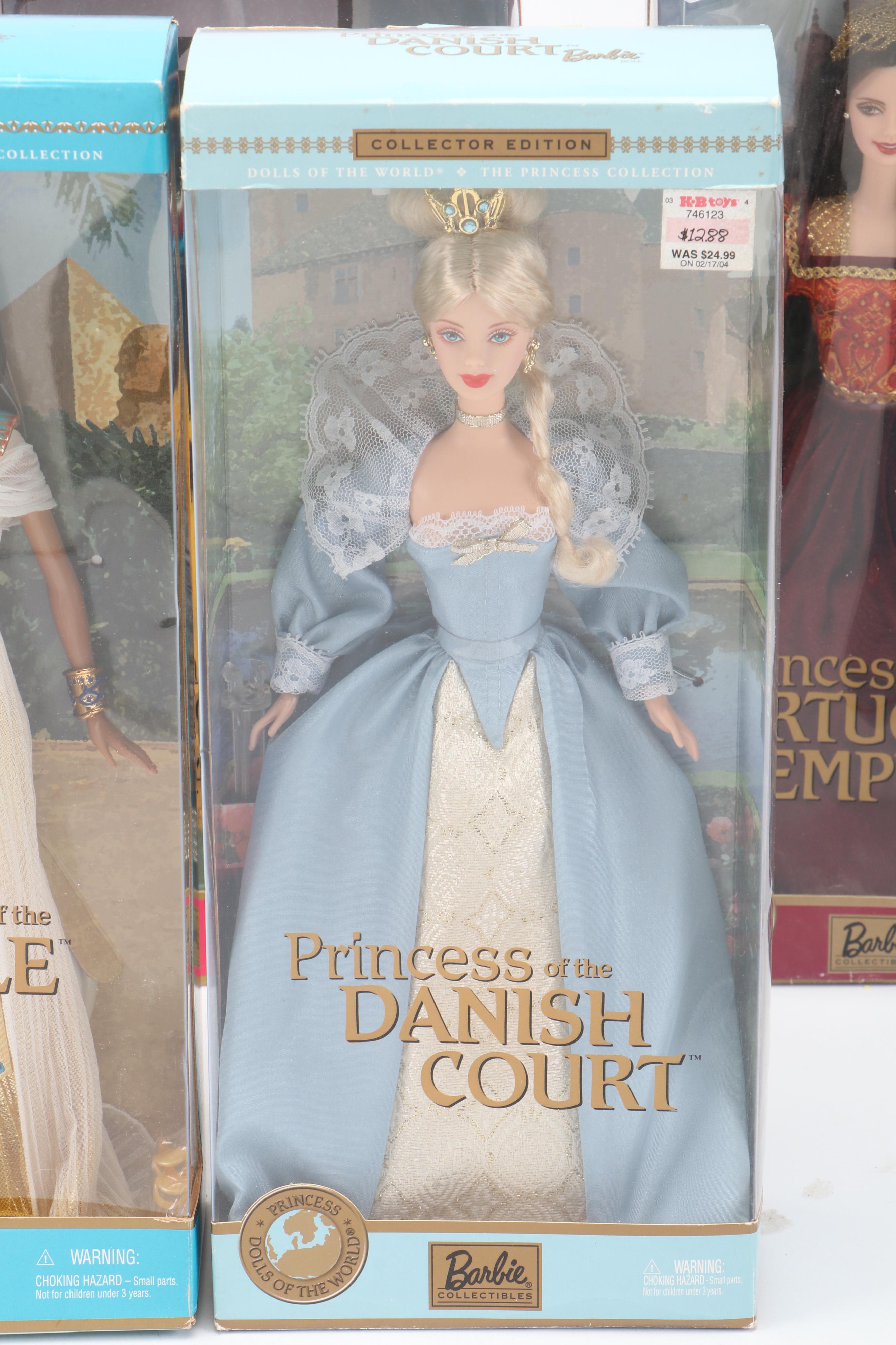 Mattel "Princess of Ireland," "Princess of the Nile" and More Barbie Dolls