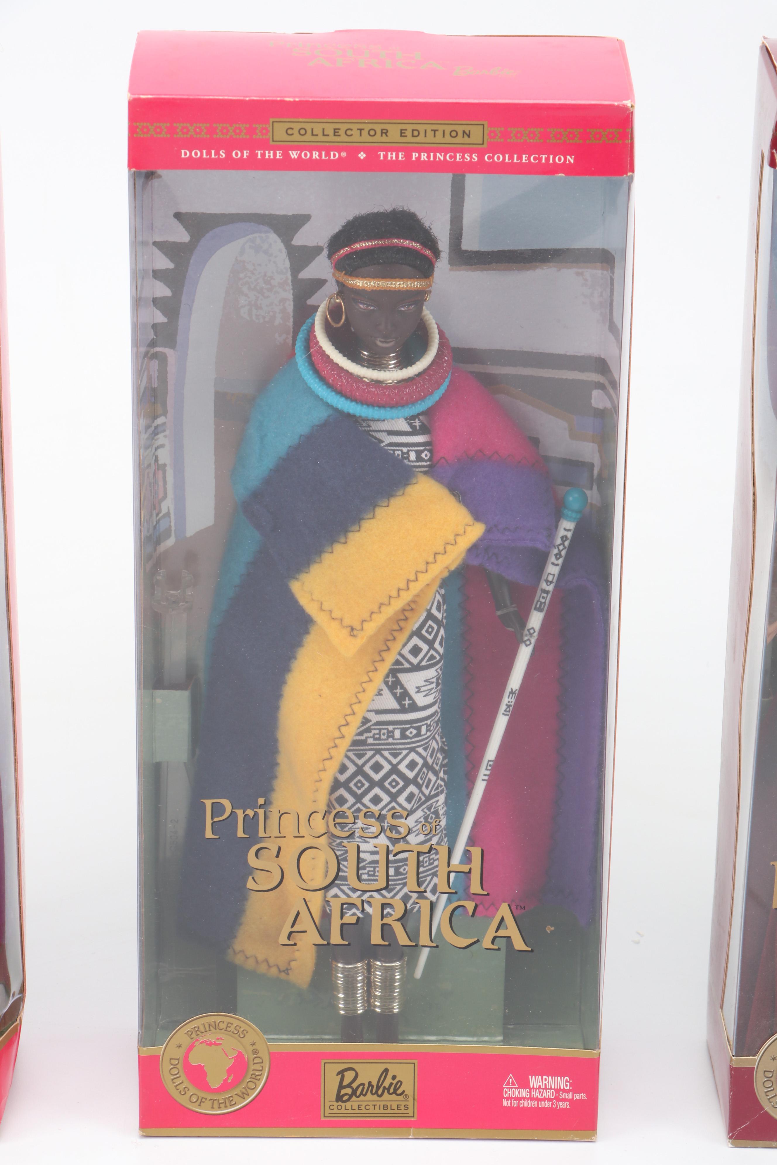 Mattel "Princess of Ireland," "Princess of the Nile" and More Barbie Dolls