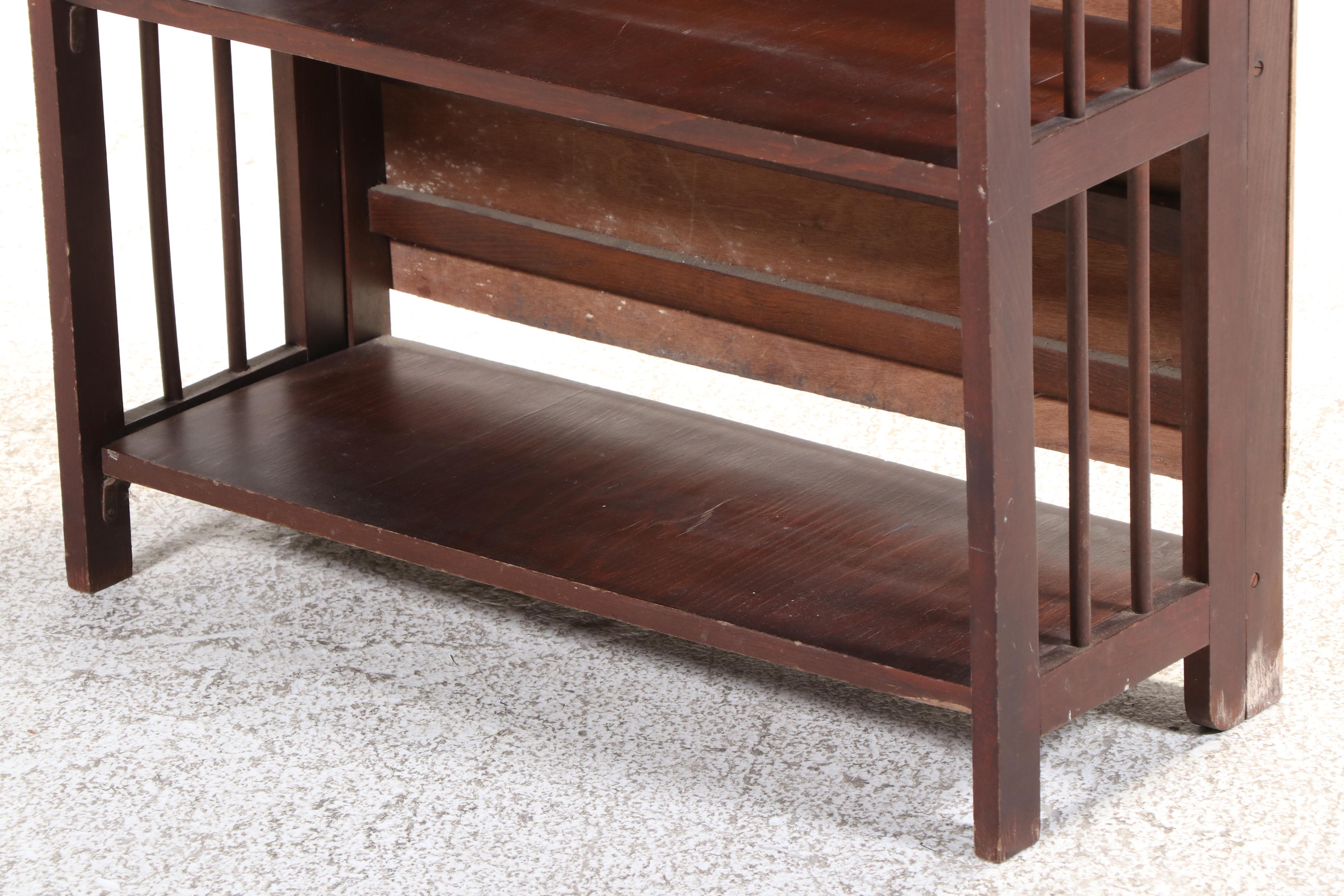 Great Eastern Lumber Co. Four-Shelf Folding Bookcase