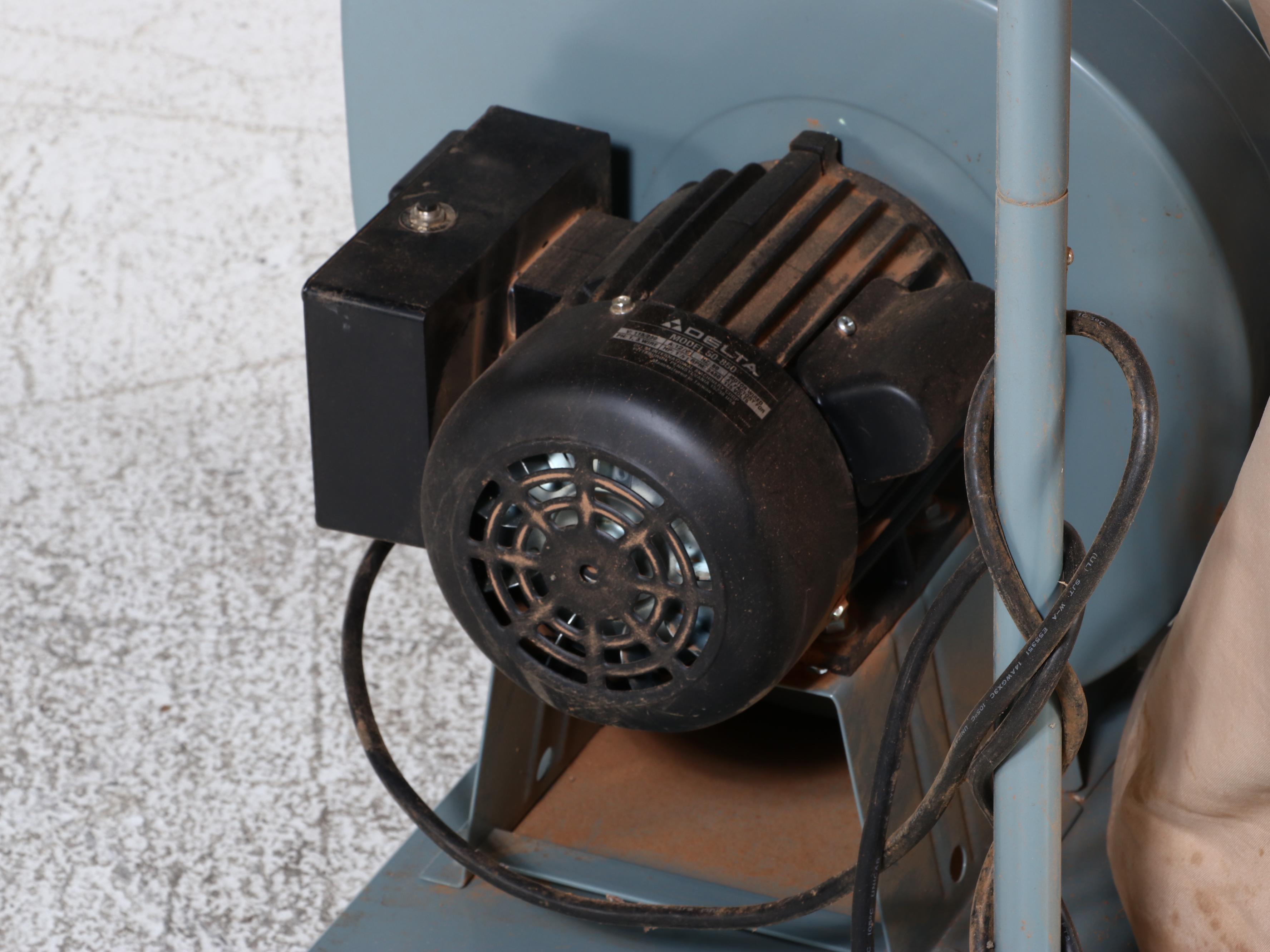 Delta 50-850 1.5 HP Dust Collector with Collection Bin, 199