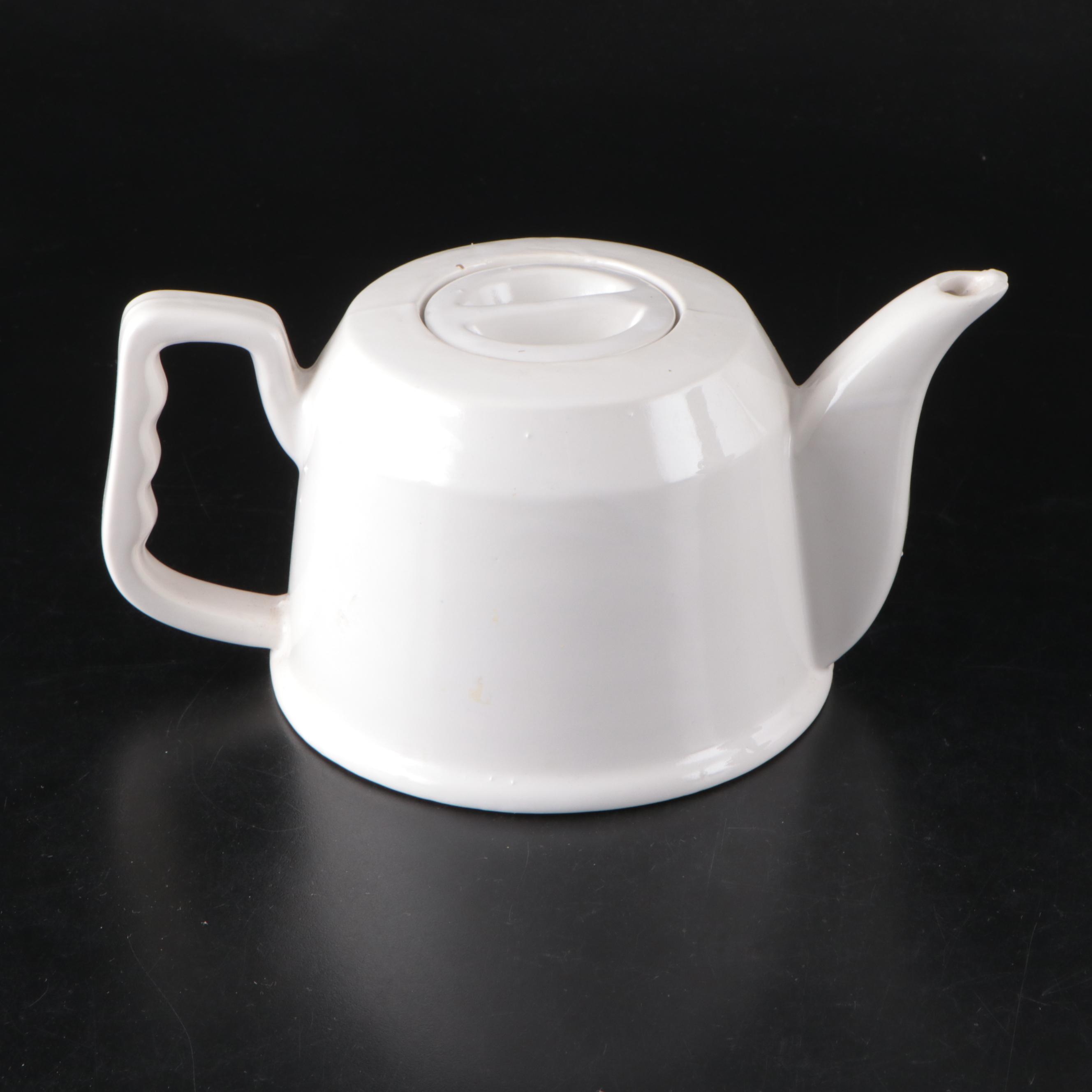 Wood, Son & Co. Ironstone Platter with Other Trays, Pitcher and Teapot