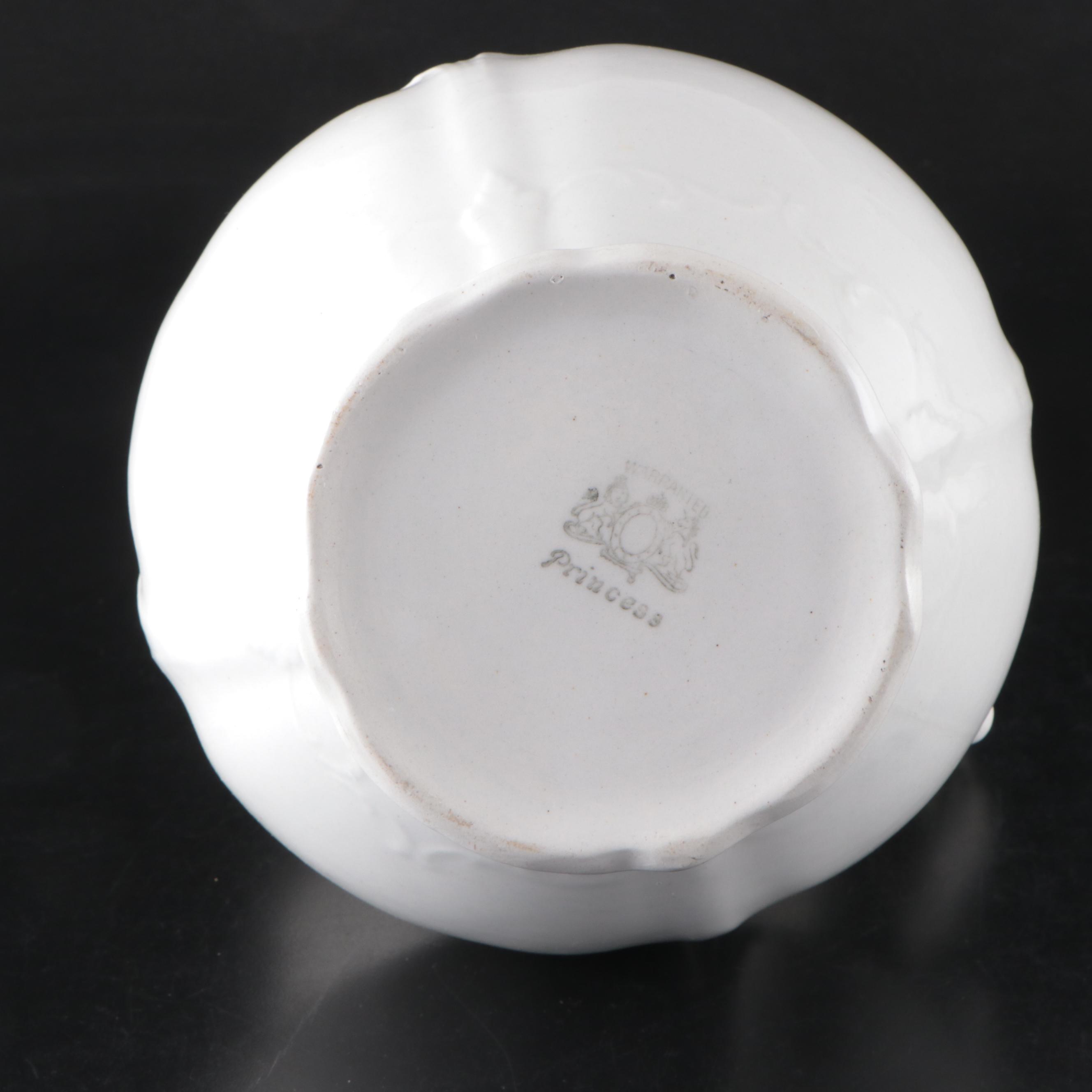 Wood, Son & Co. Ironstone Platter with Other Trays, Pitcher and Teapot