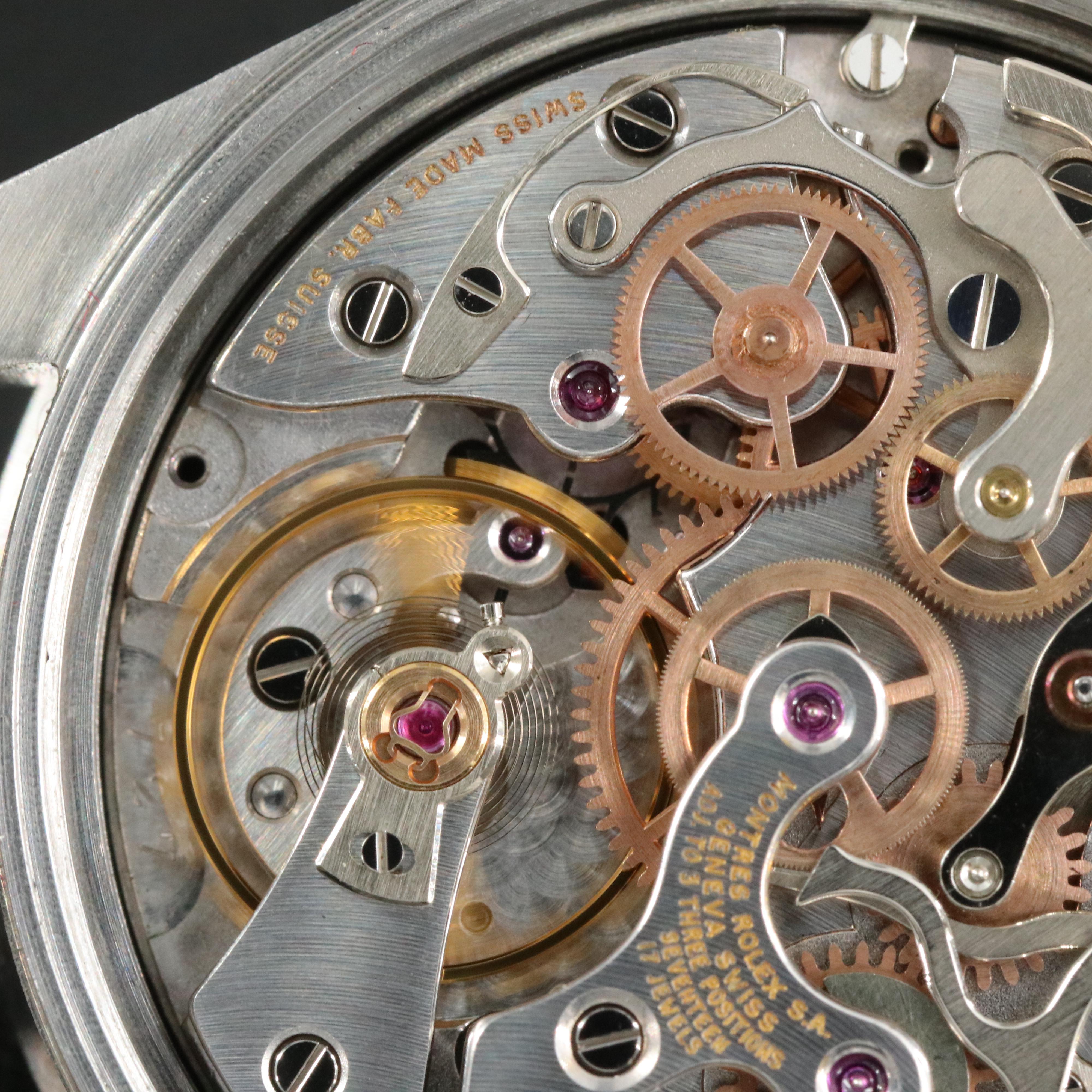 1970 Rolex Daytona 6262 Cosmograph Silver Dial Steel Watch