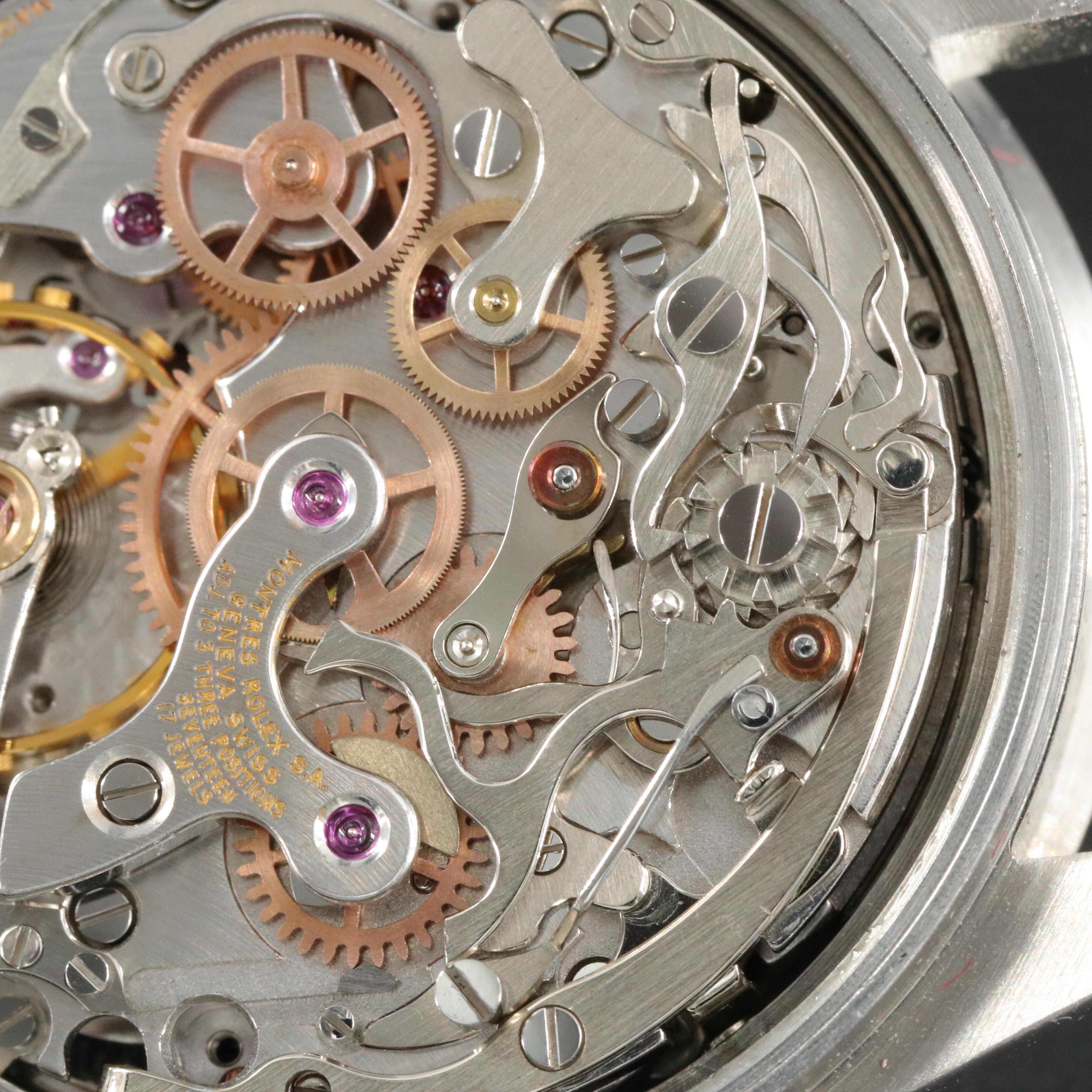 1970 Rolex Daytona 6262 Cosmograph Silver Dial Steel Watch