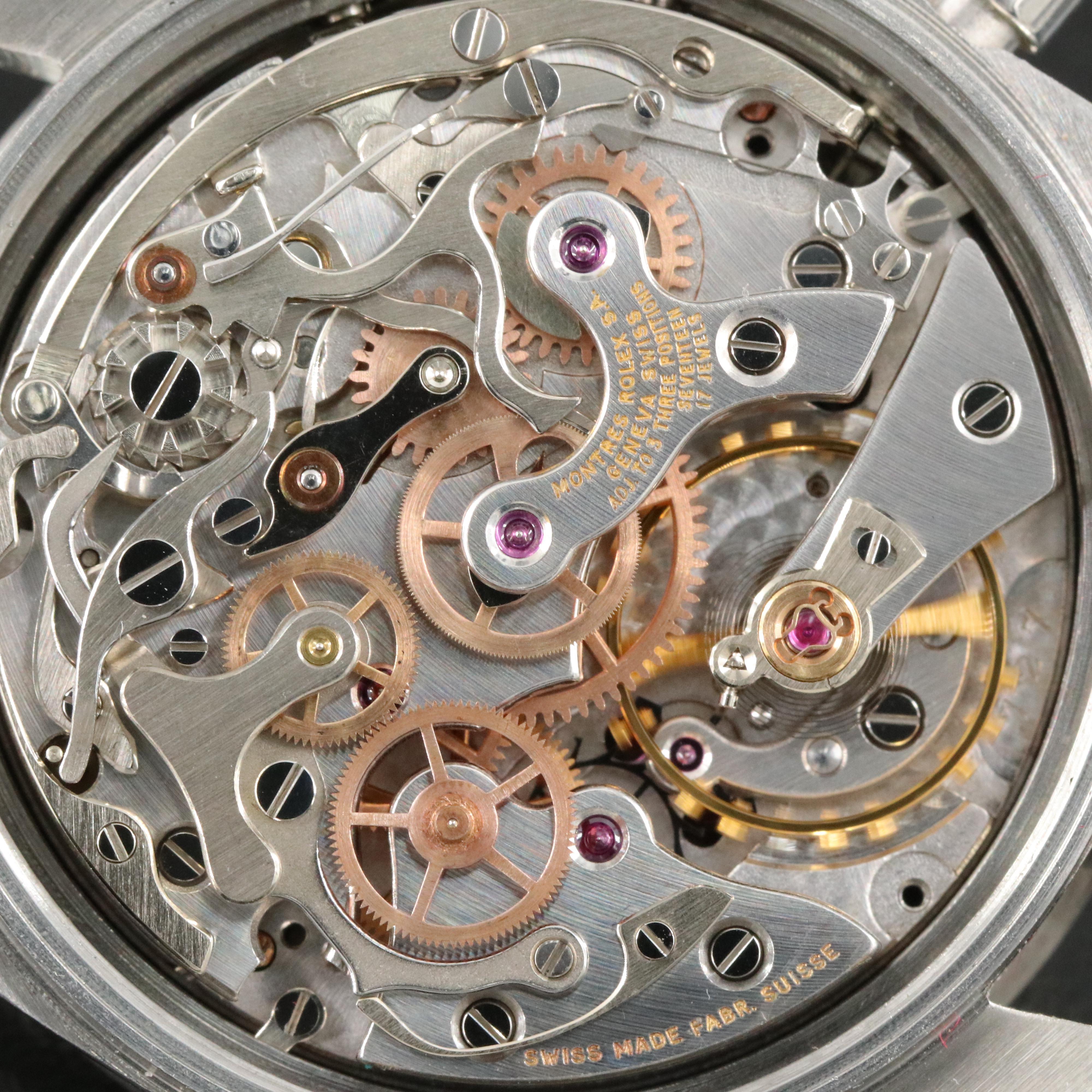 1970 Rolex Daytona 6262 Cosmograph Silver Dial Steel Watch