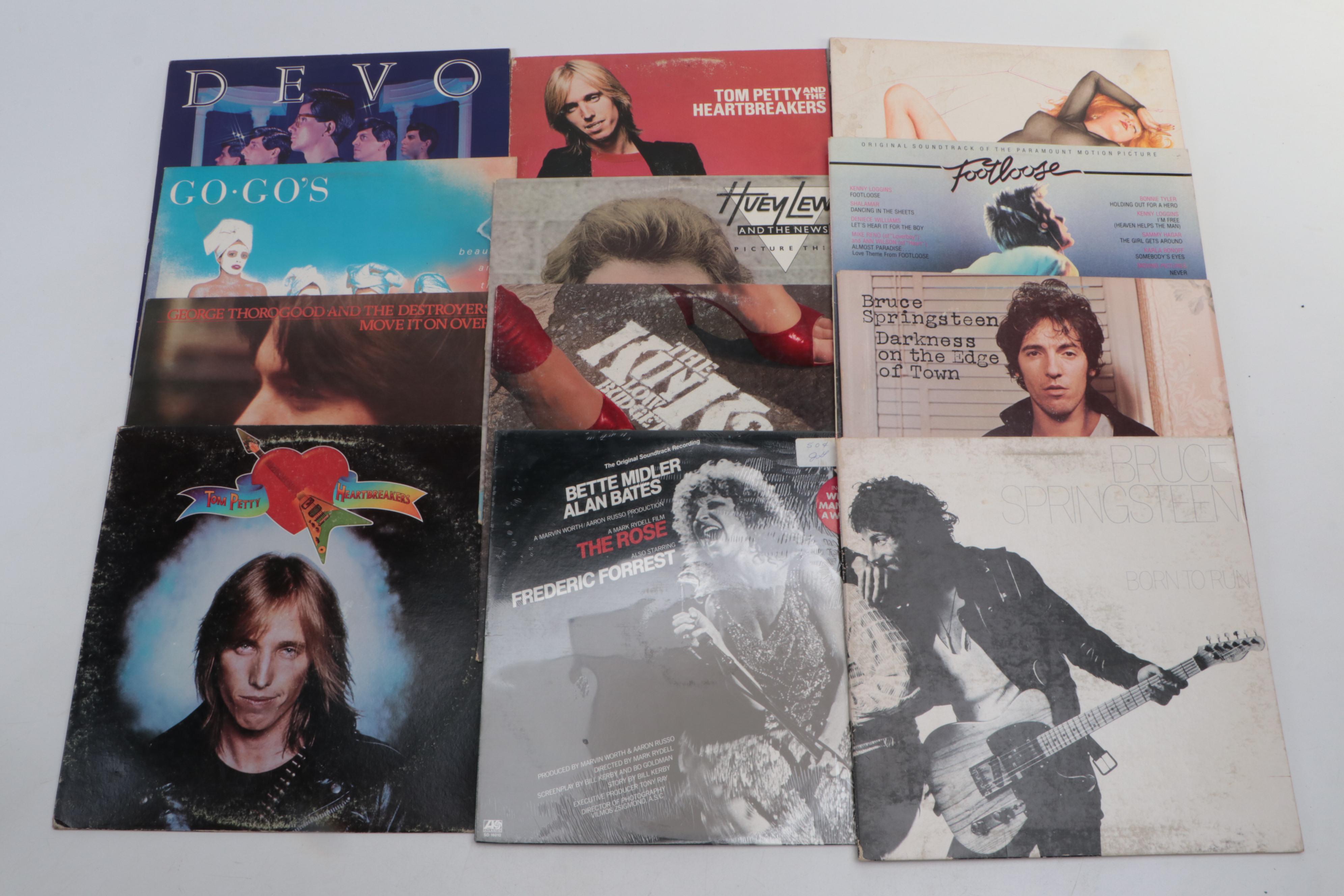 Pat Benatar, Bruce Springsteen, Cheap Trick, and More Vinyl Record Albums