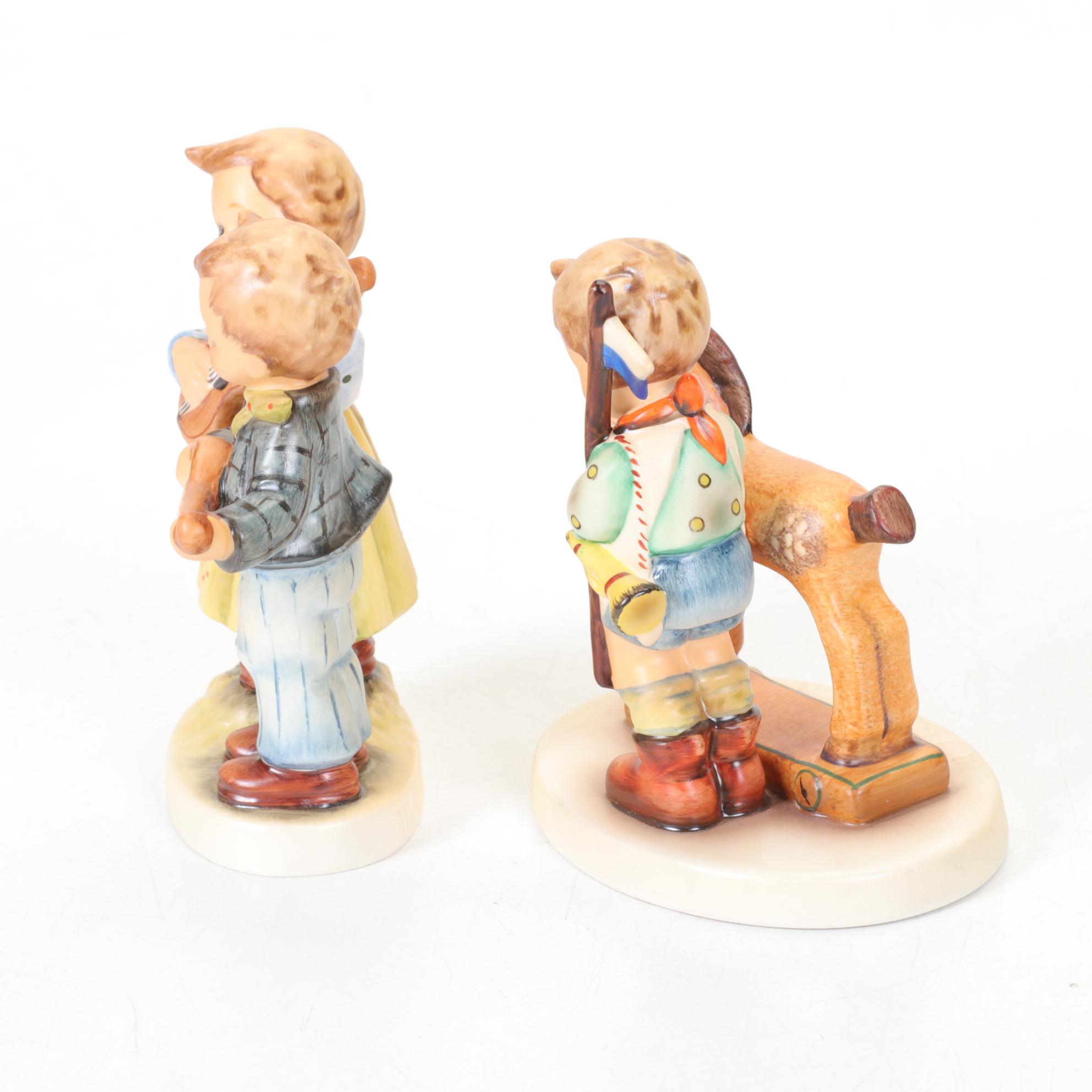 Goebel Hummel Figurines Featuring First Edition Signed "My Best Friend"