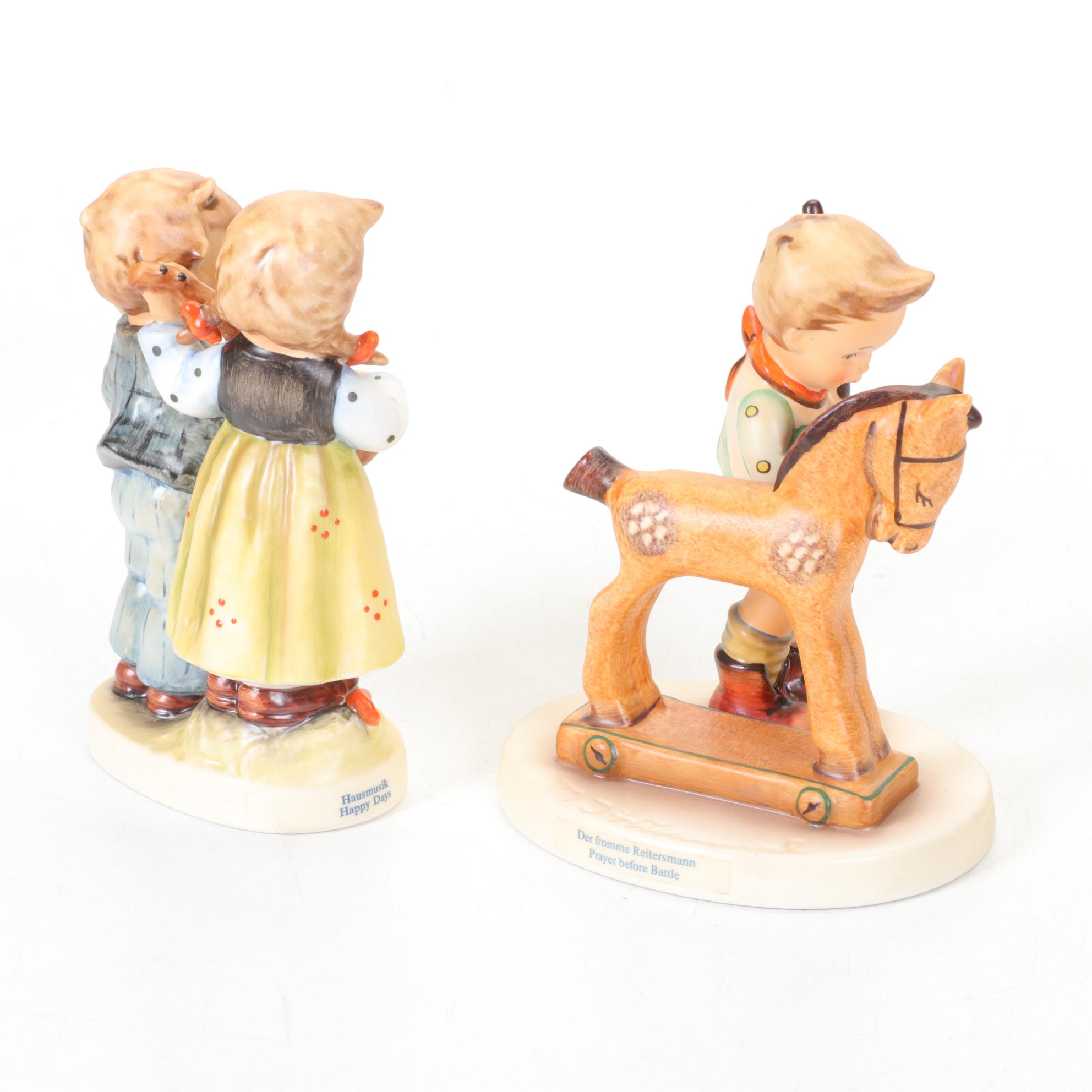 Goebel Hummel Figurines Featuring First Edition Signed "My Best Friend"