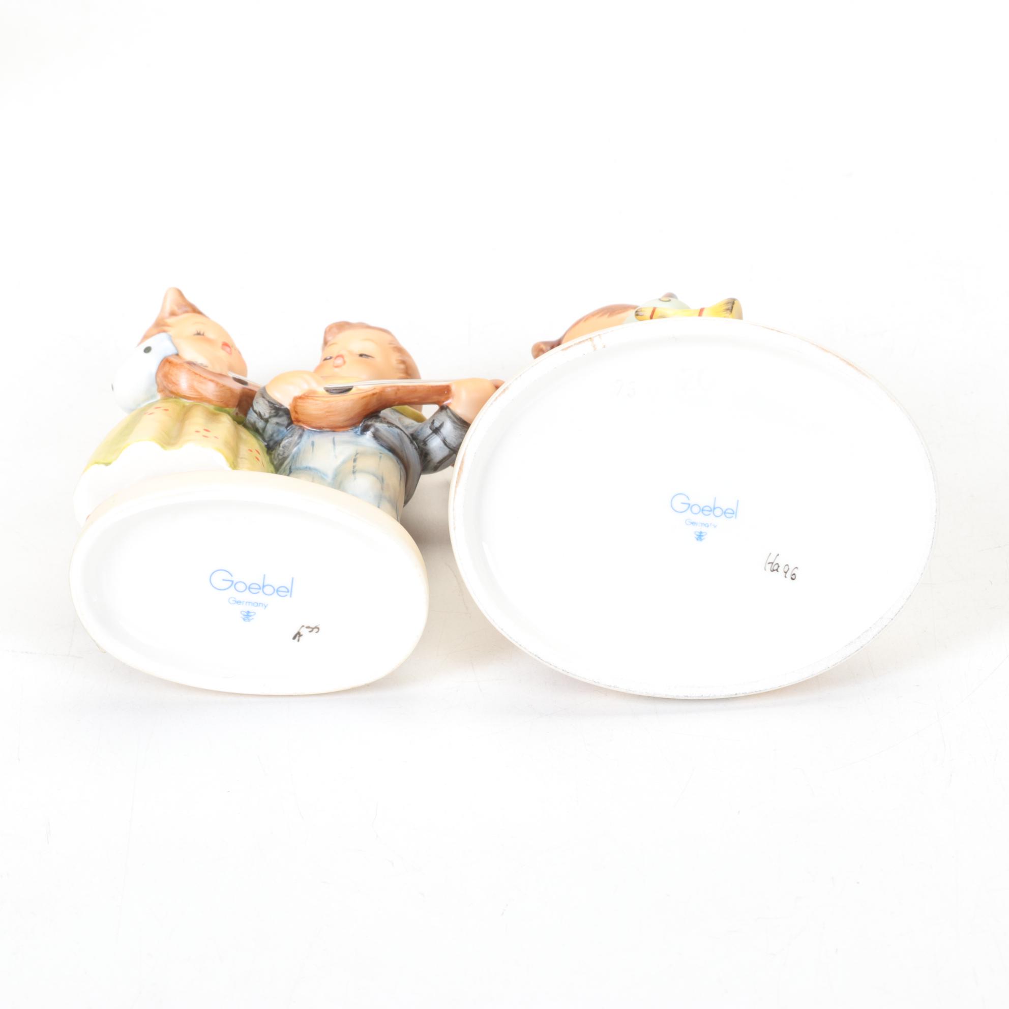 Goebel Hummel Figurines Featuring First Edition Signed "My Best Friend"