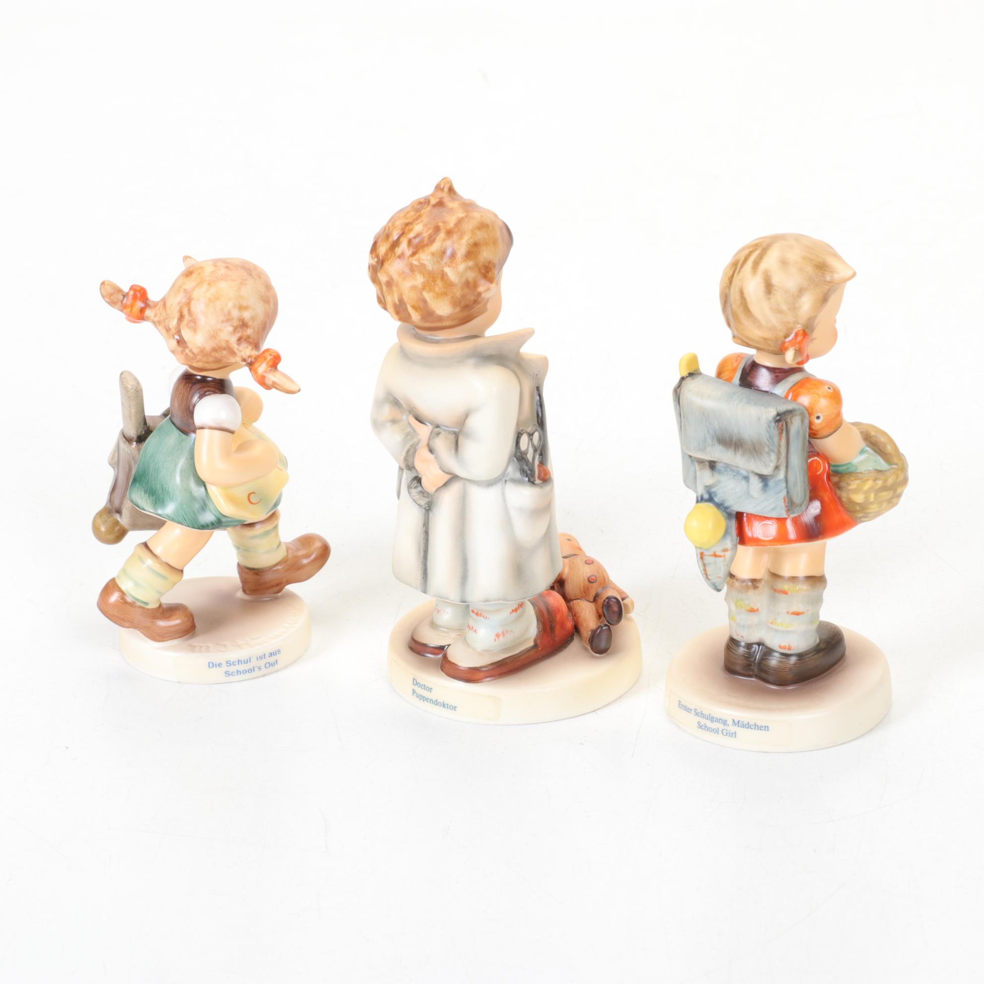 Goebel Hummel Figurines Featuring First Edition Signed "My Best Friend"