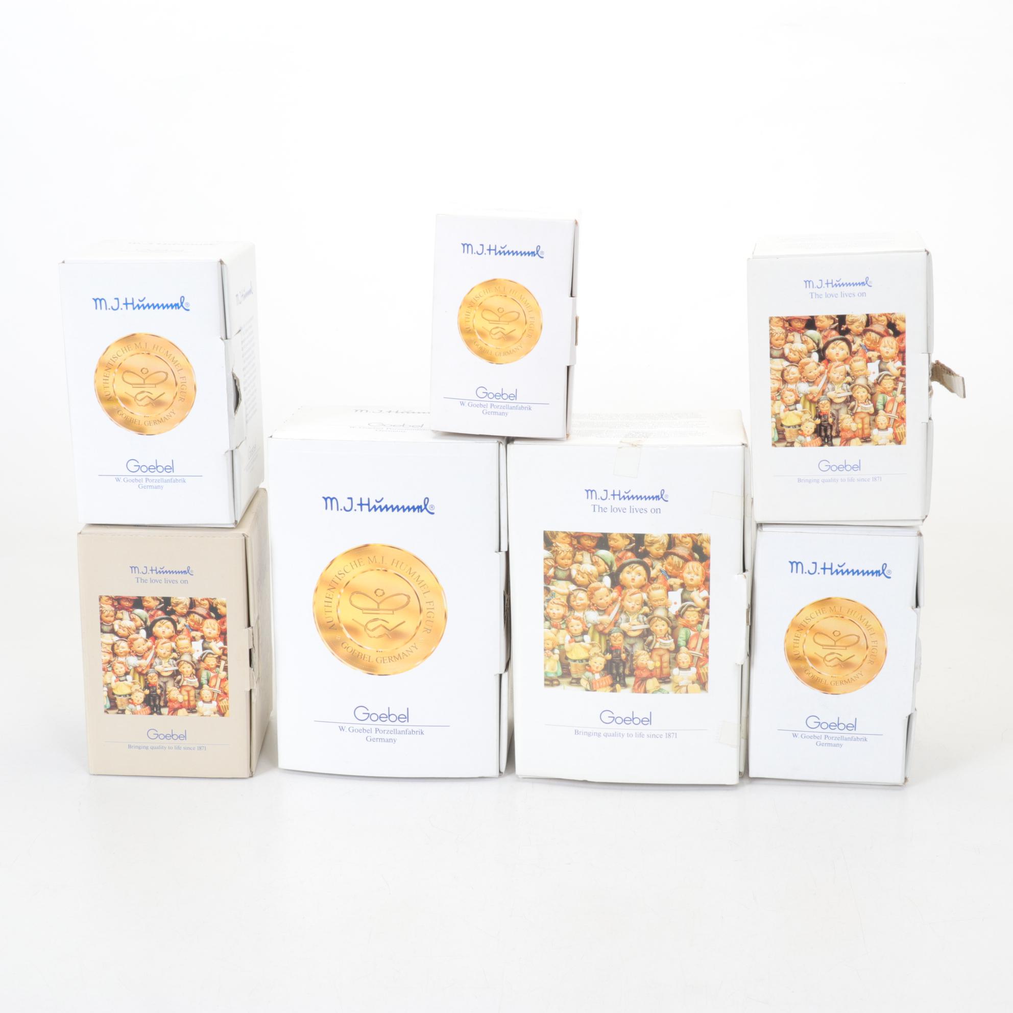 Goebel Hummel Figurines Featuring First Edition Signed "My Best Friend"