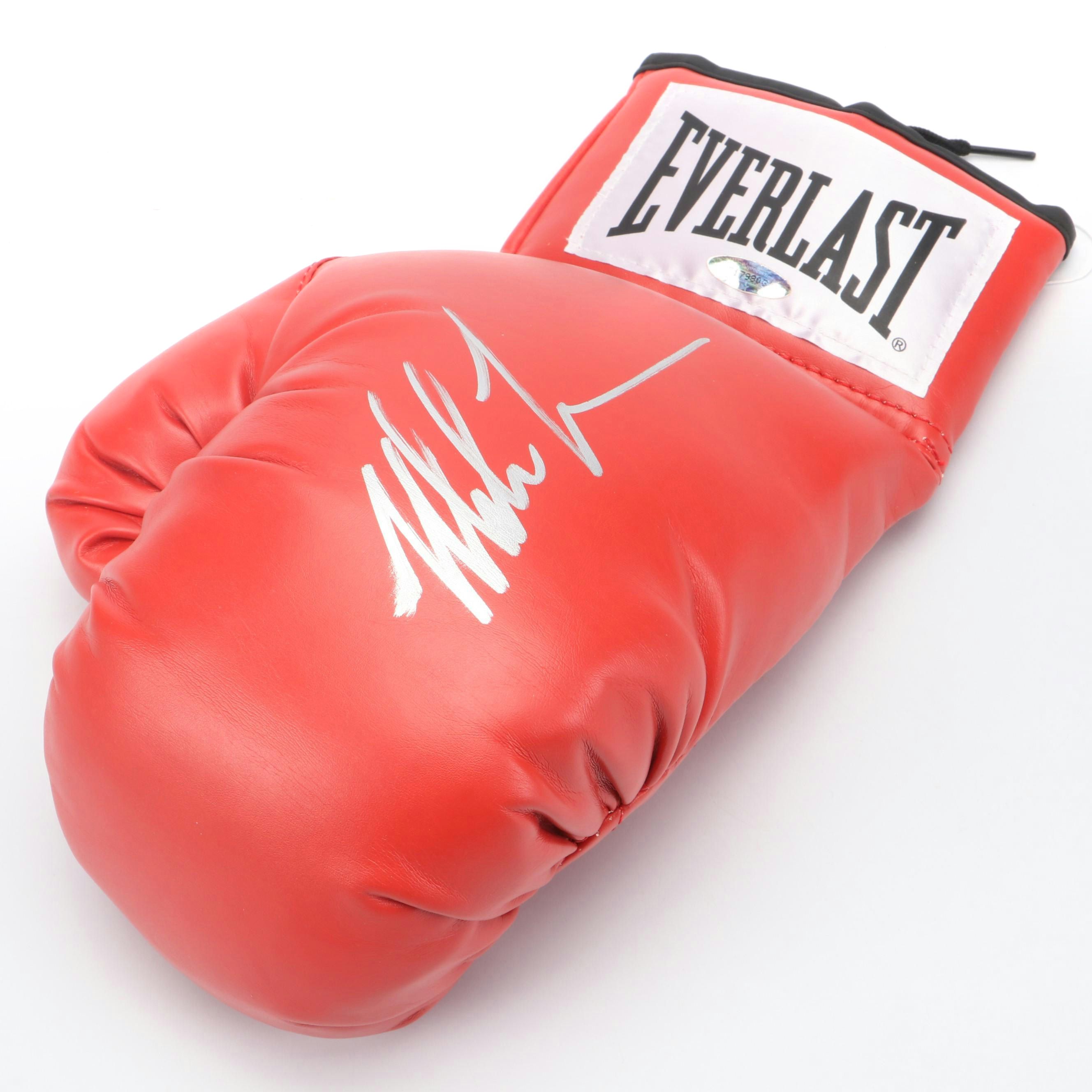 Mike Tyson Signed Everlast Left-Handed Boxing Glove, Tristar