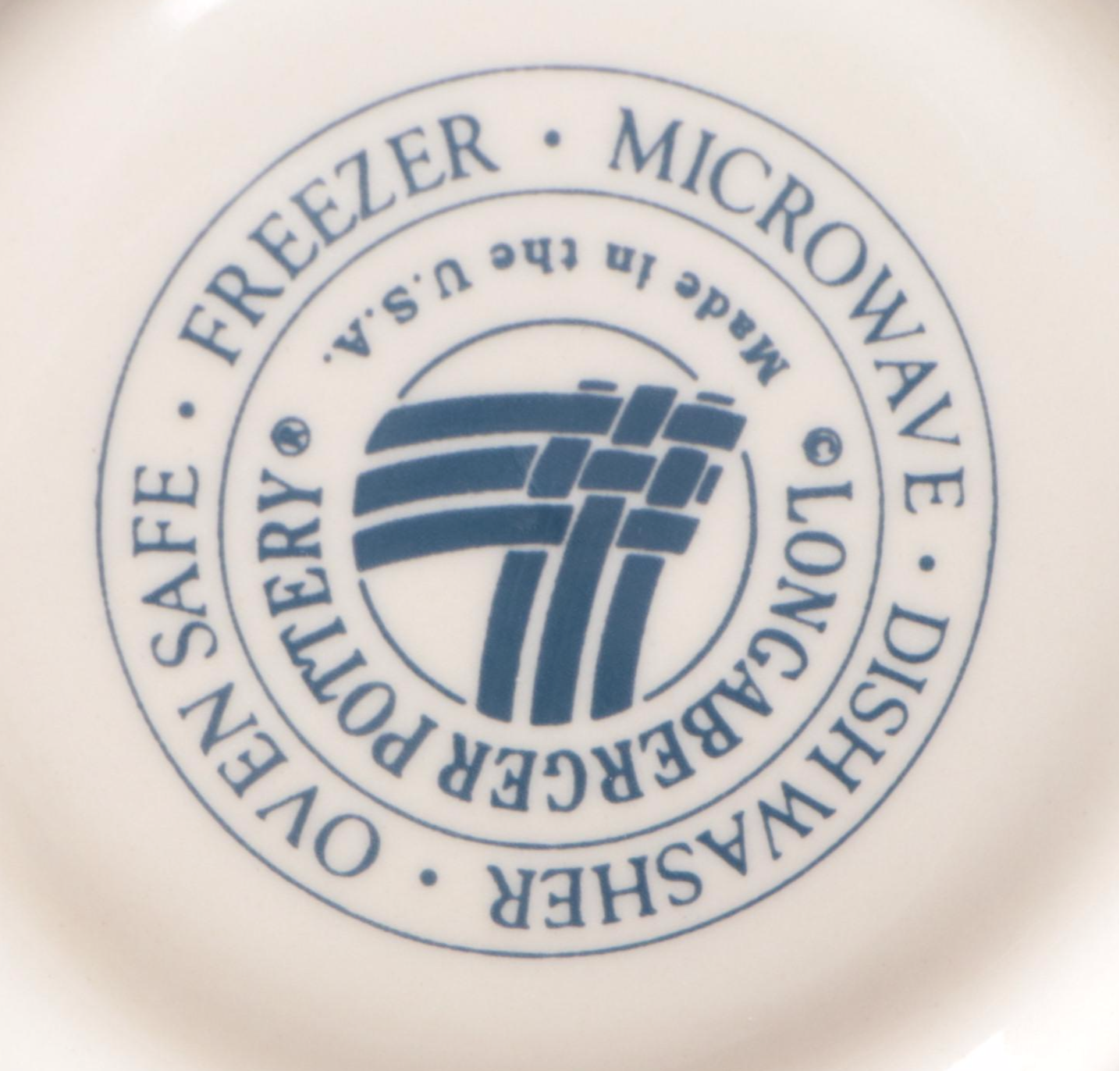 Longaberger "Woven Traditions" Ceramic Saucers with Baskets, Organizer, and More