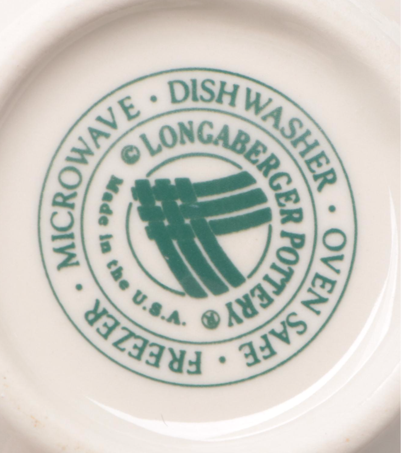 Longaberger "Woven Traditions" Ceramic Saucers with Baskets, Organizer, and More