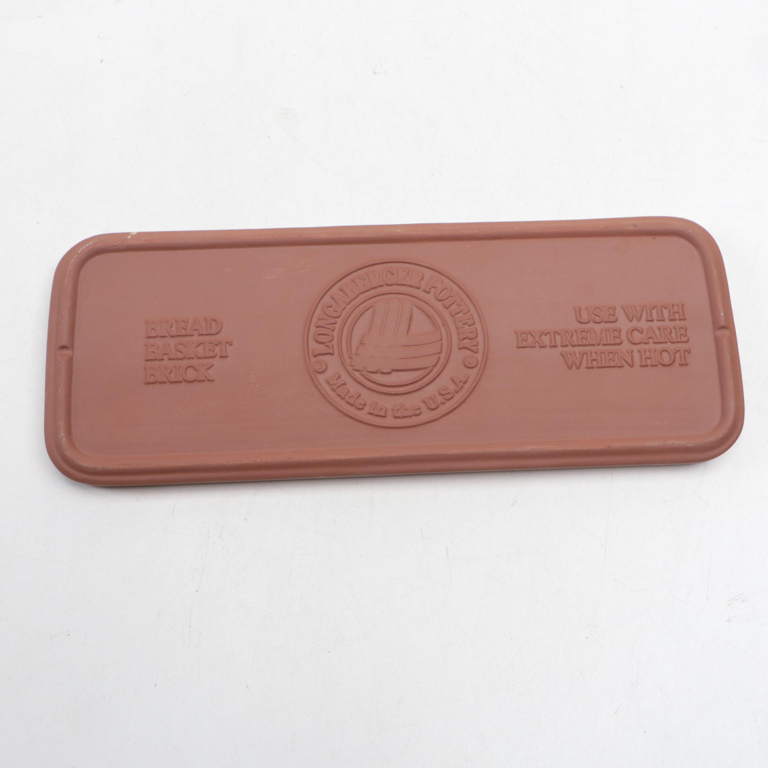 Longaberger "Woven Traditions" Ceramic Saucers with Baskets, Organizer, and More